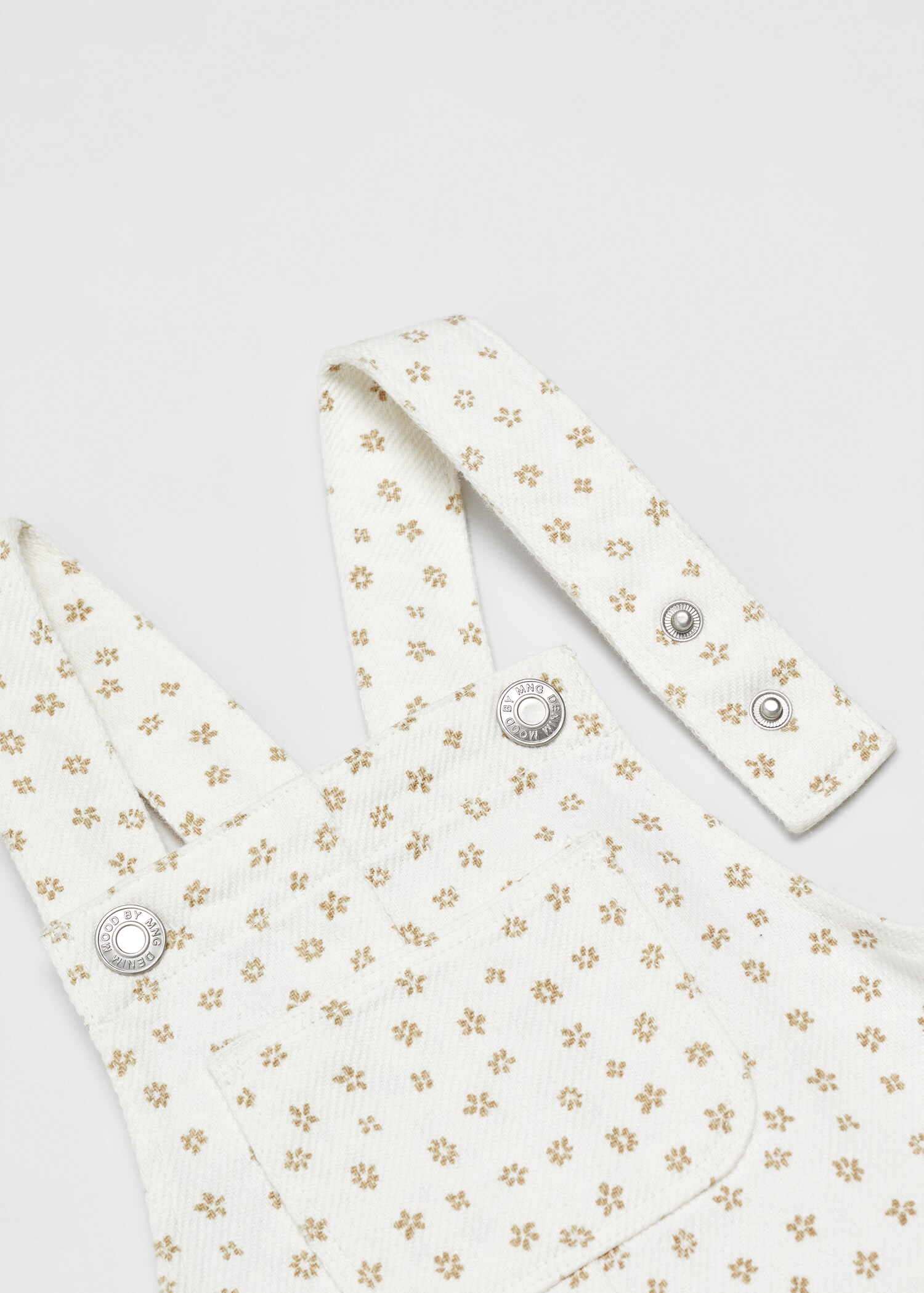 Printed denim overalls - Details of the article 8