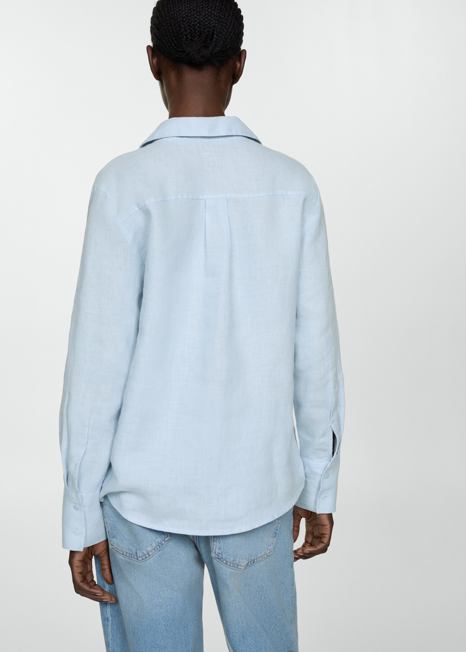 Camisa 100% lino - Reverso del artículo