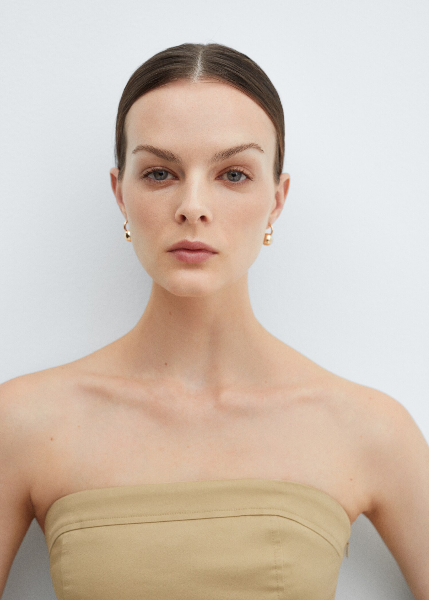 Strapless cargo jumpsuit - Details of the article 1