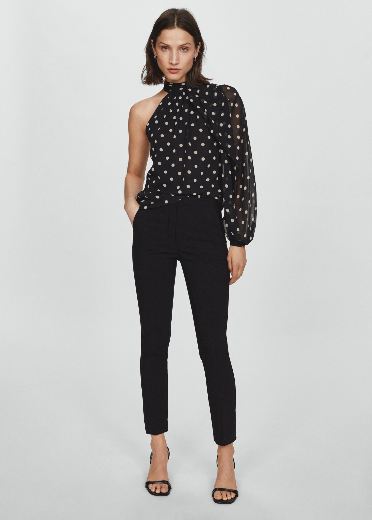 Blouse asymétrique pois - Détail de l'article 2
