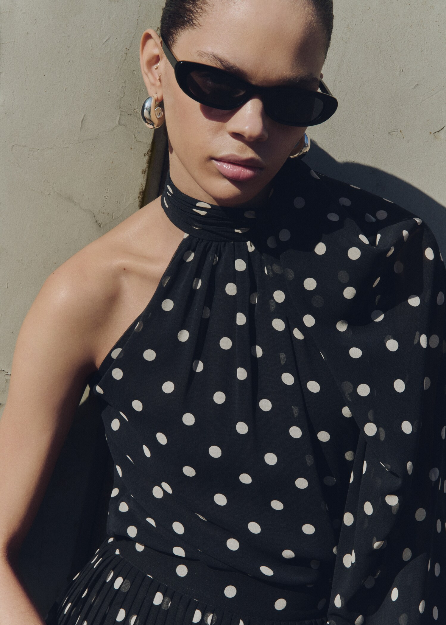 Blouse asymétrique pois - Détail de l'article 6