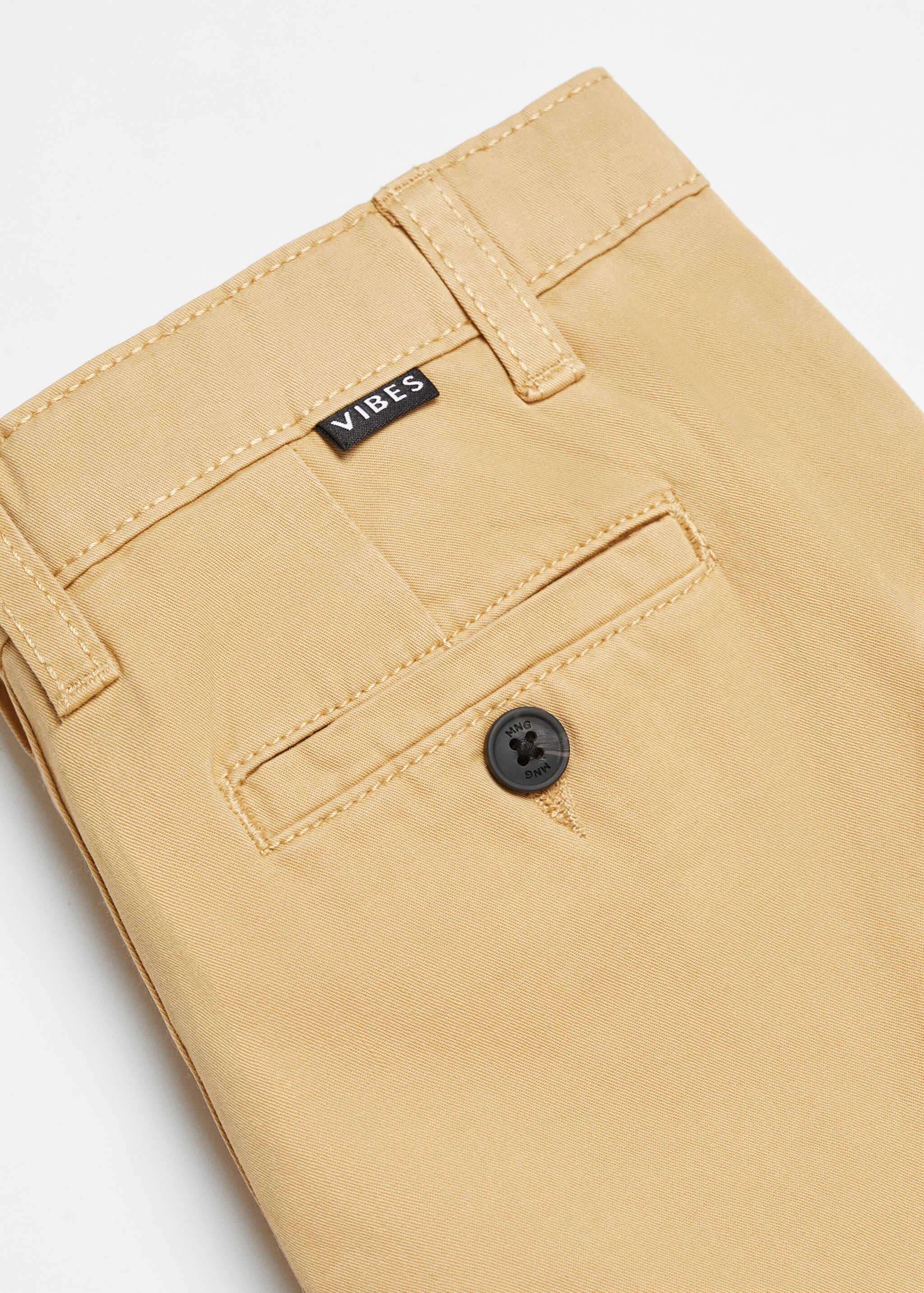 Βερμούδα slim fit τσίνο βαμβάκι - Λεπτομέρεια του προϊόντος 8