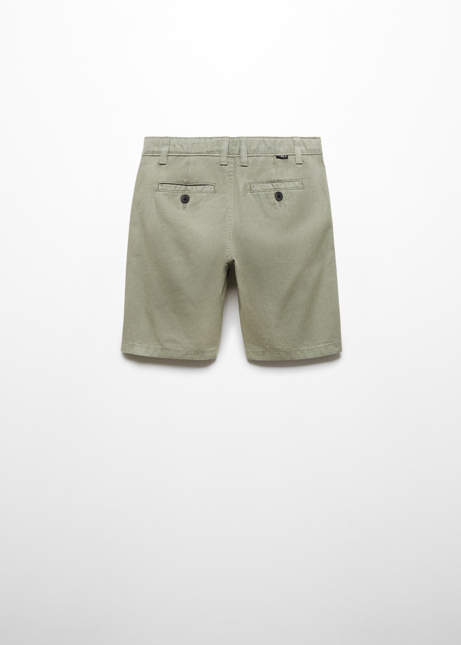 Bermudas slim fit chino algodón - Reverso del artículo