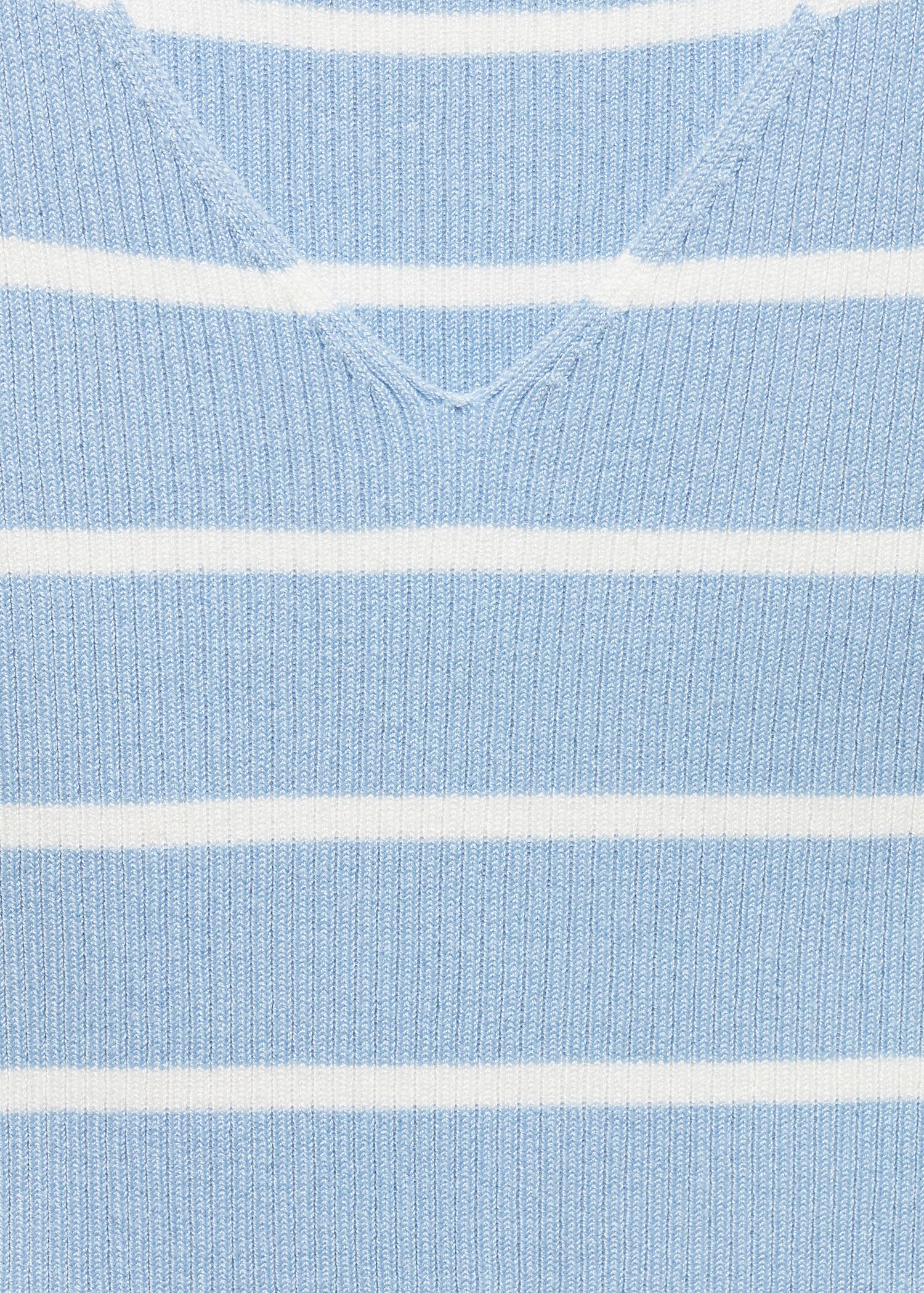 Striped strapless top - Details of the article 8