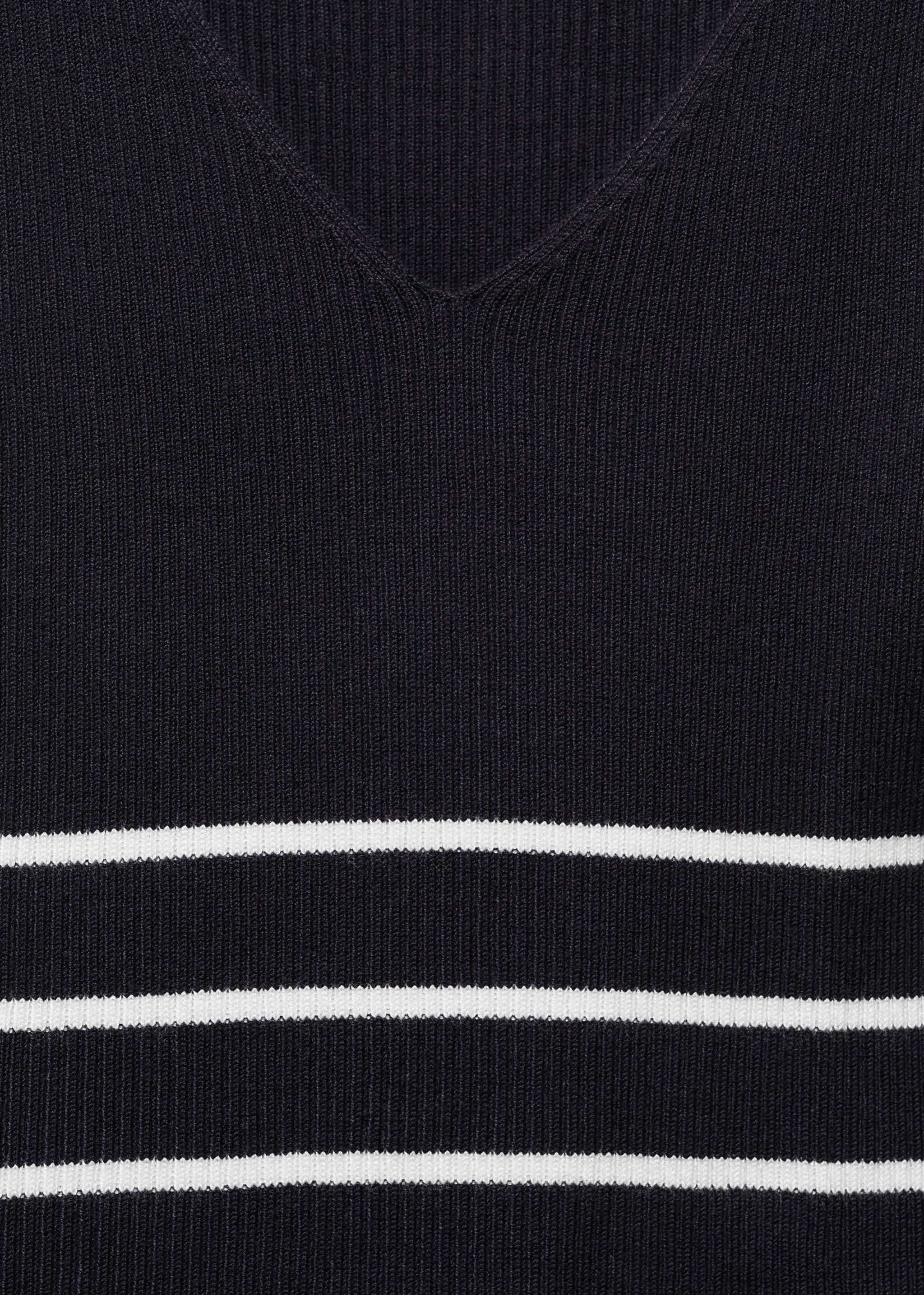 Striped strapless top - Details of the article 8