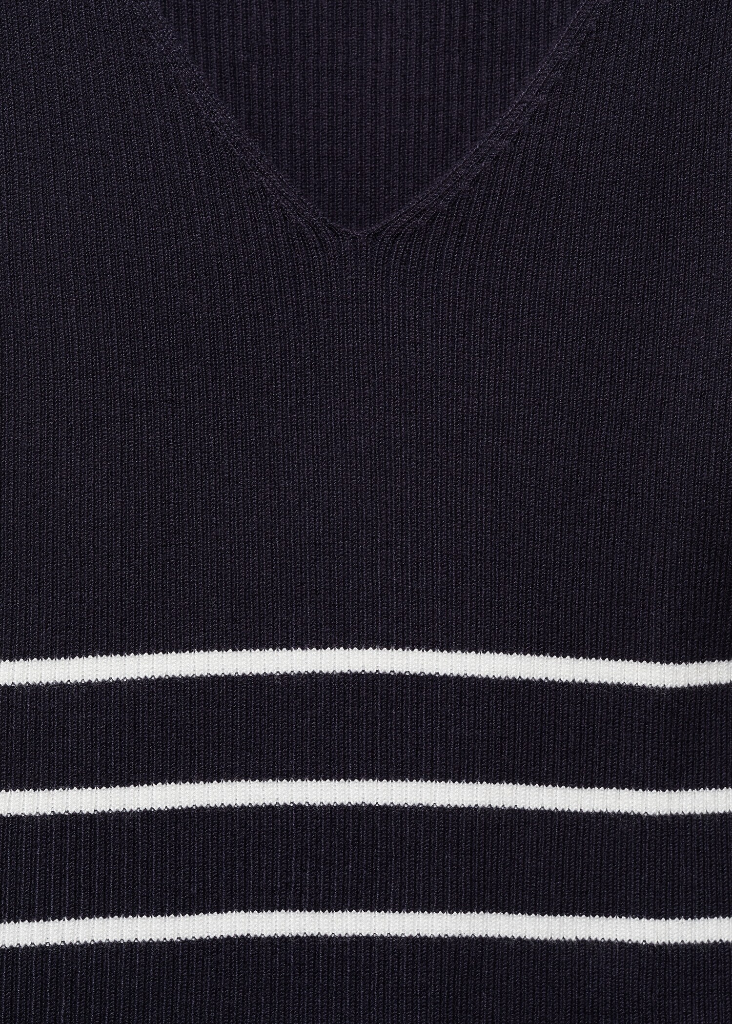 Striped strapless top - Details of the article 8