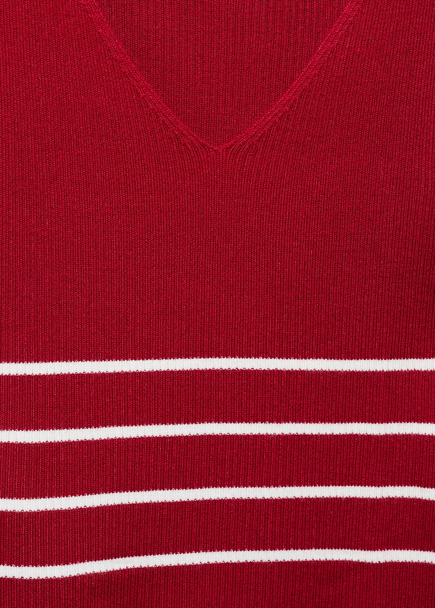 Striped strapless top - Details of the article 8