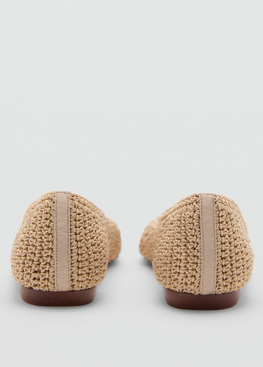 CITYSHOP C ME Square toe mesh flat shoes