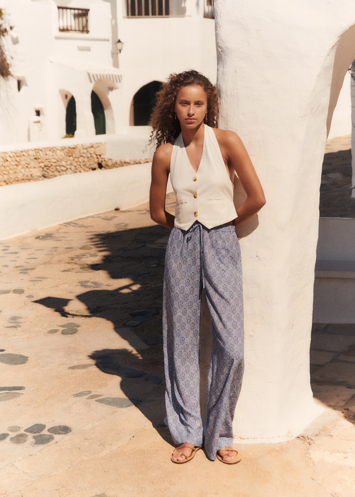 Pantalon imprimés nœud - Détail de l'article 5