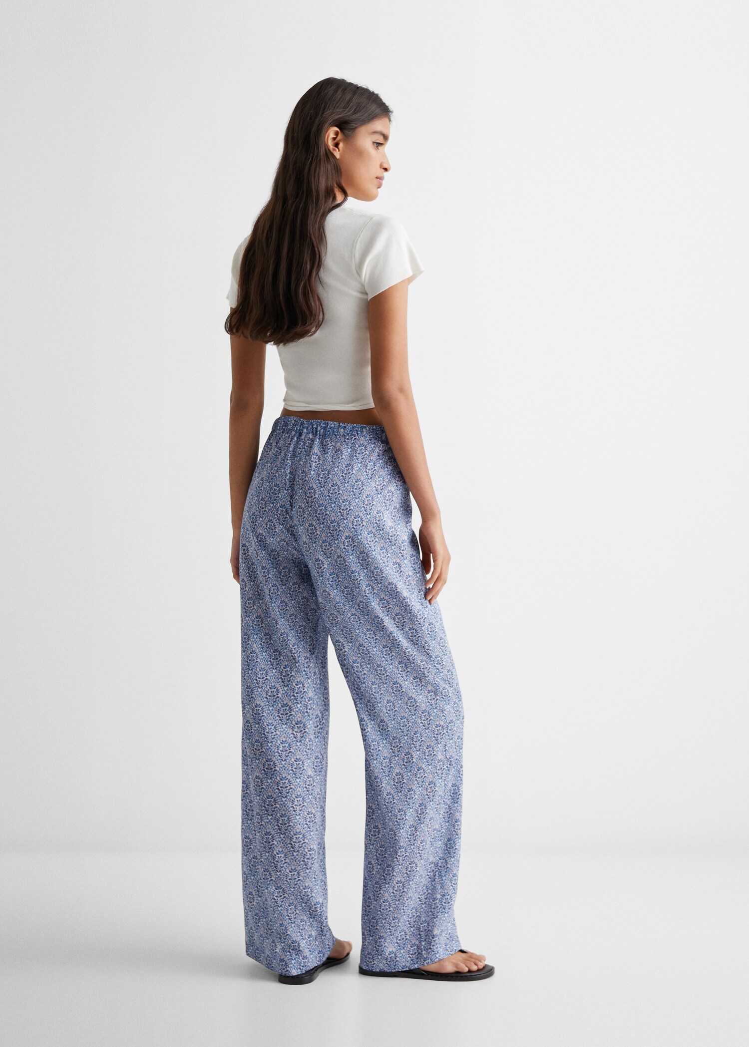 Pantalon imprimés nœud - Verso de l’article