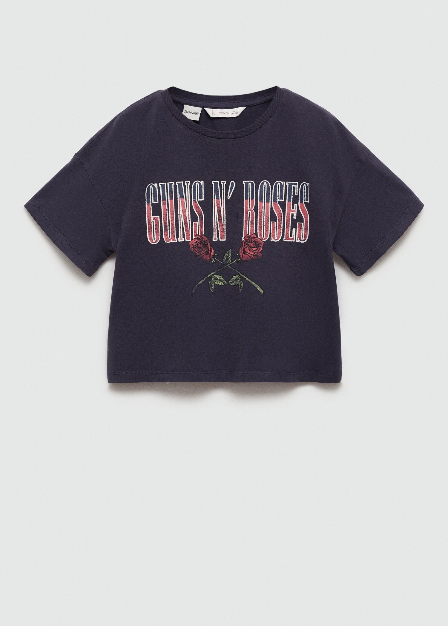 T-shirt crop imprimé - Article sans modèle