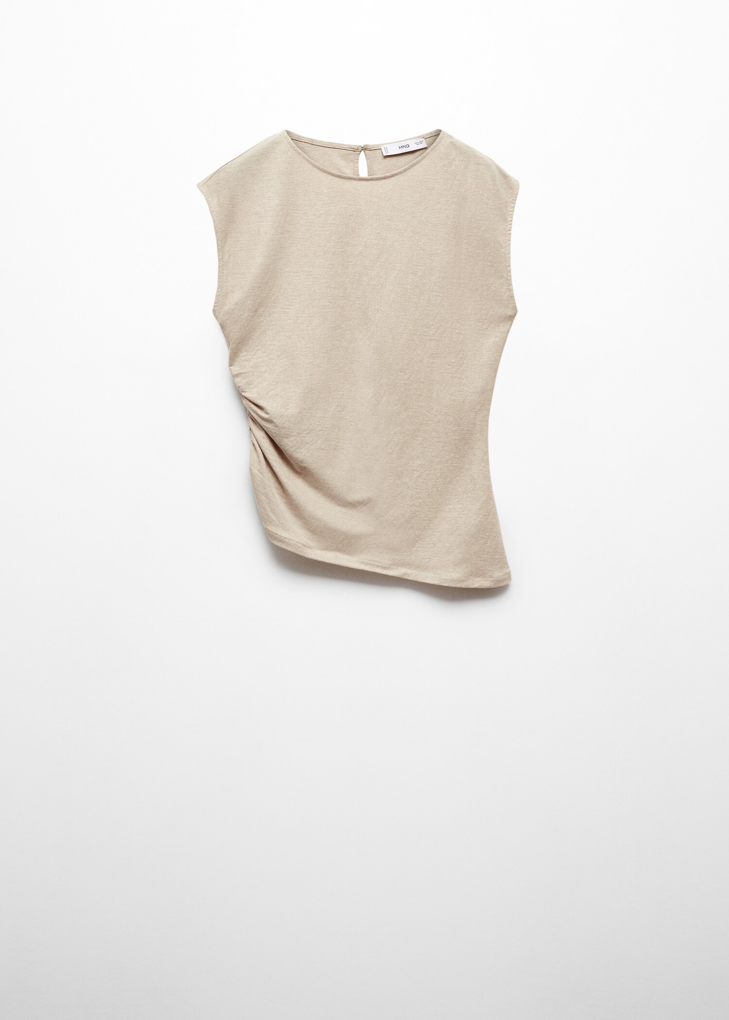 Asymmetrisches Stricktop - Artikel ohne Model