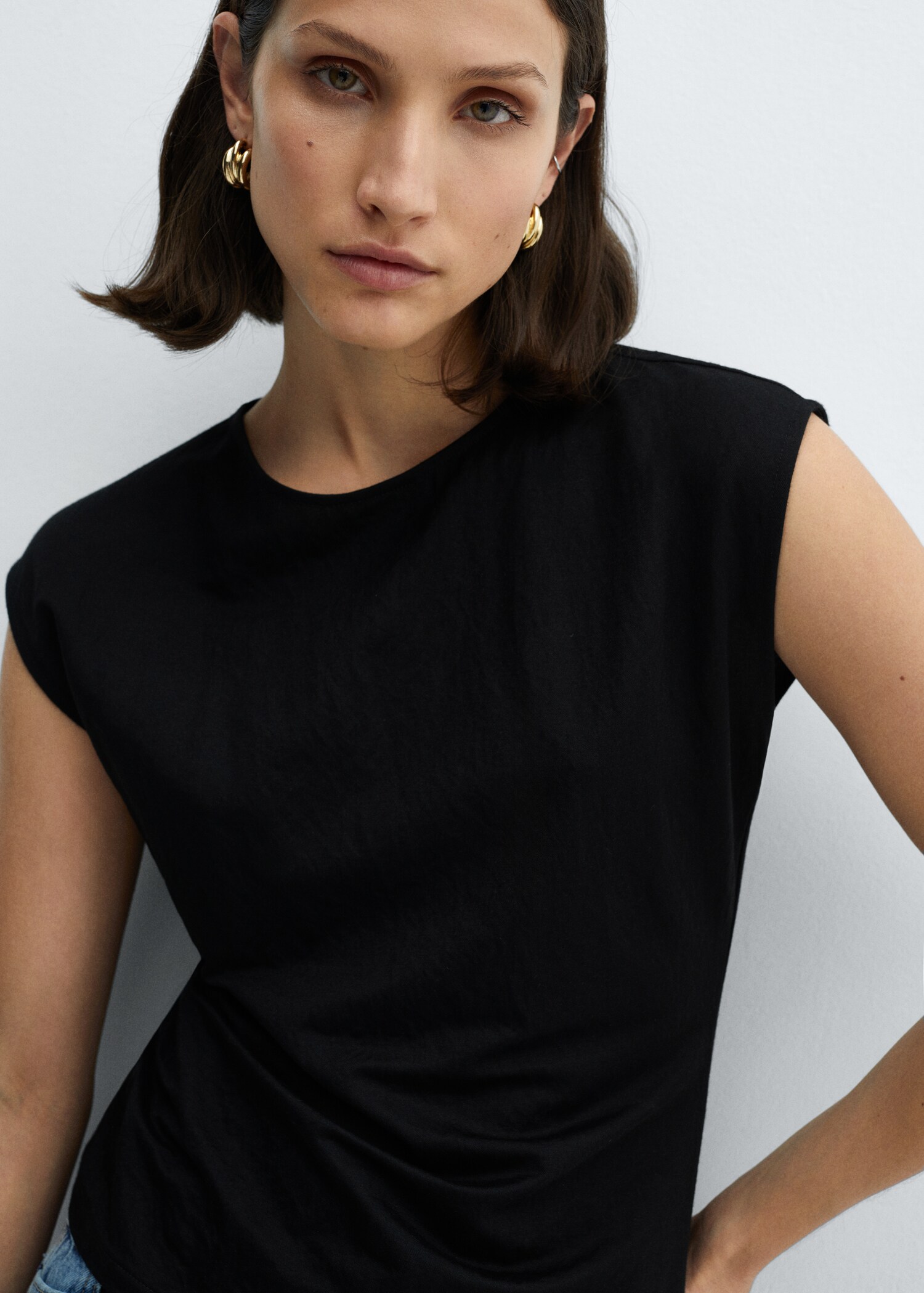 Asymmetrisches Stricktop - Detail des Artikels 1