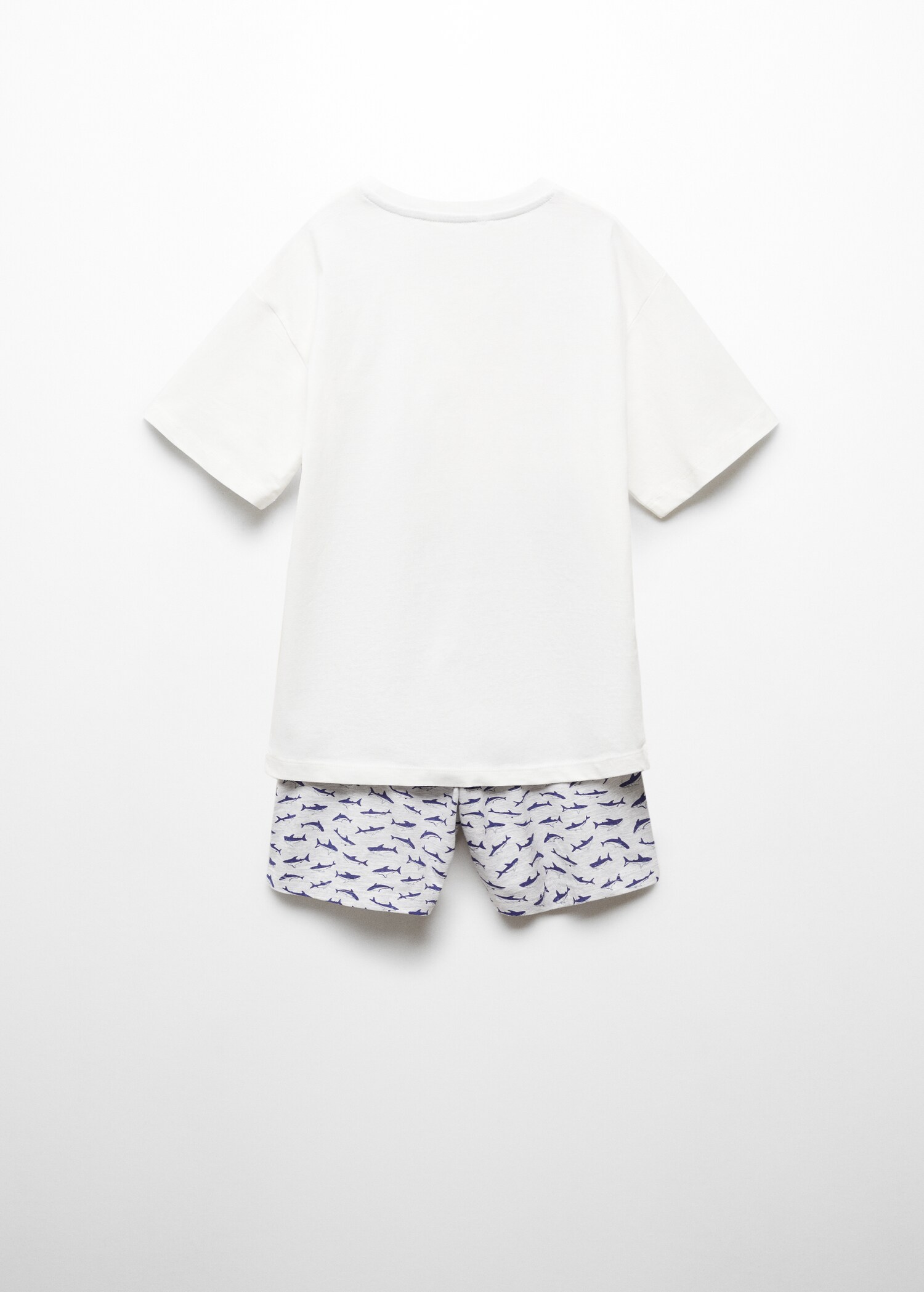 Pijama corto estampado - Reverso del artículo