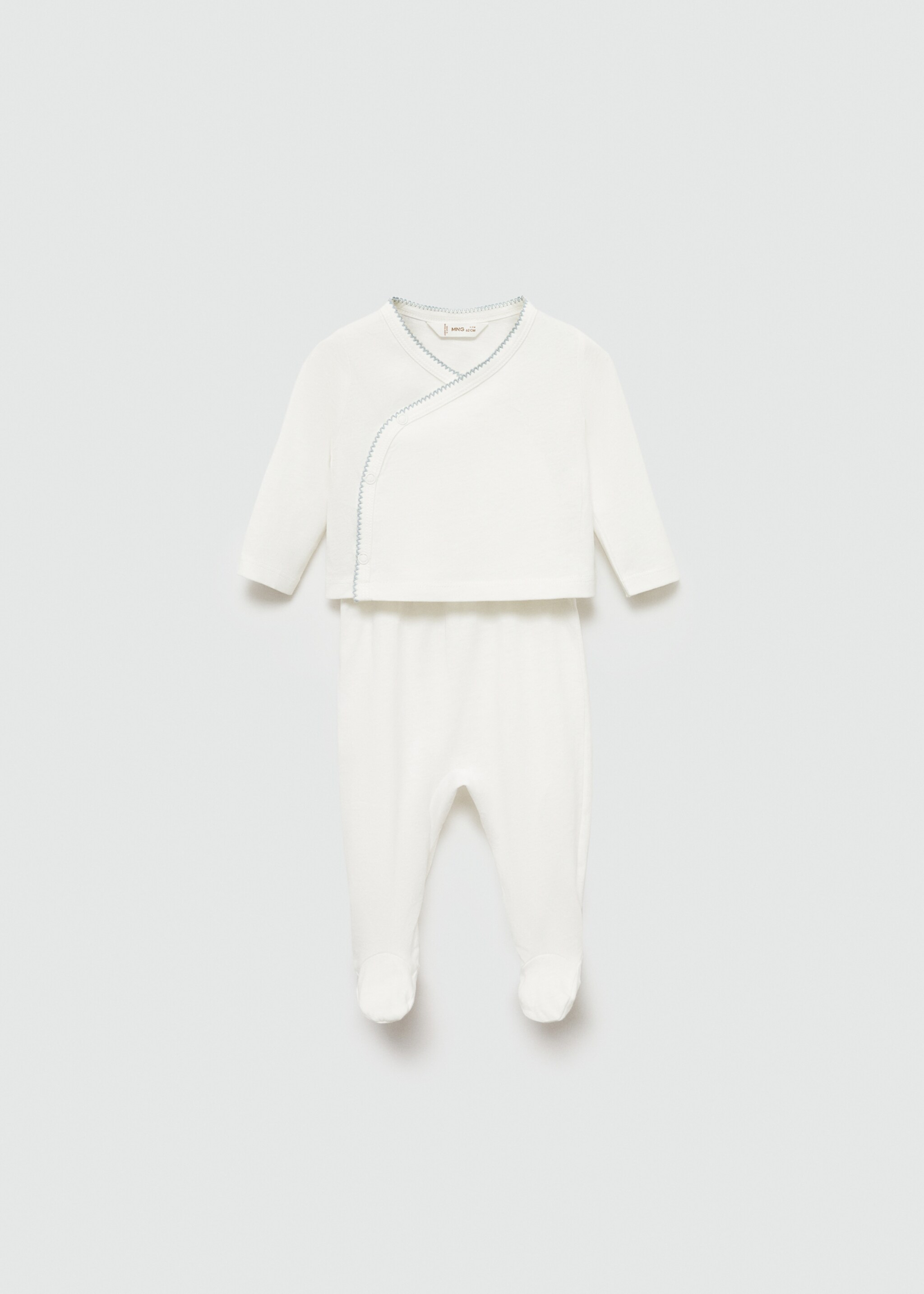 Pyjama long en coton - Article sans modèle