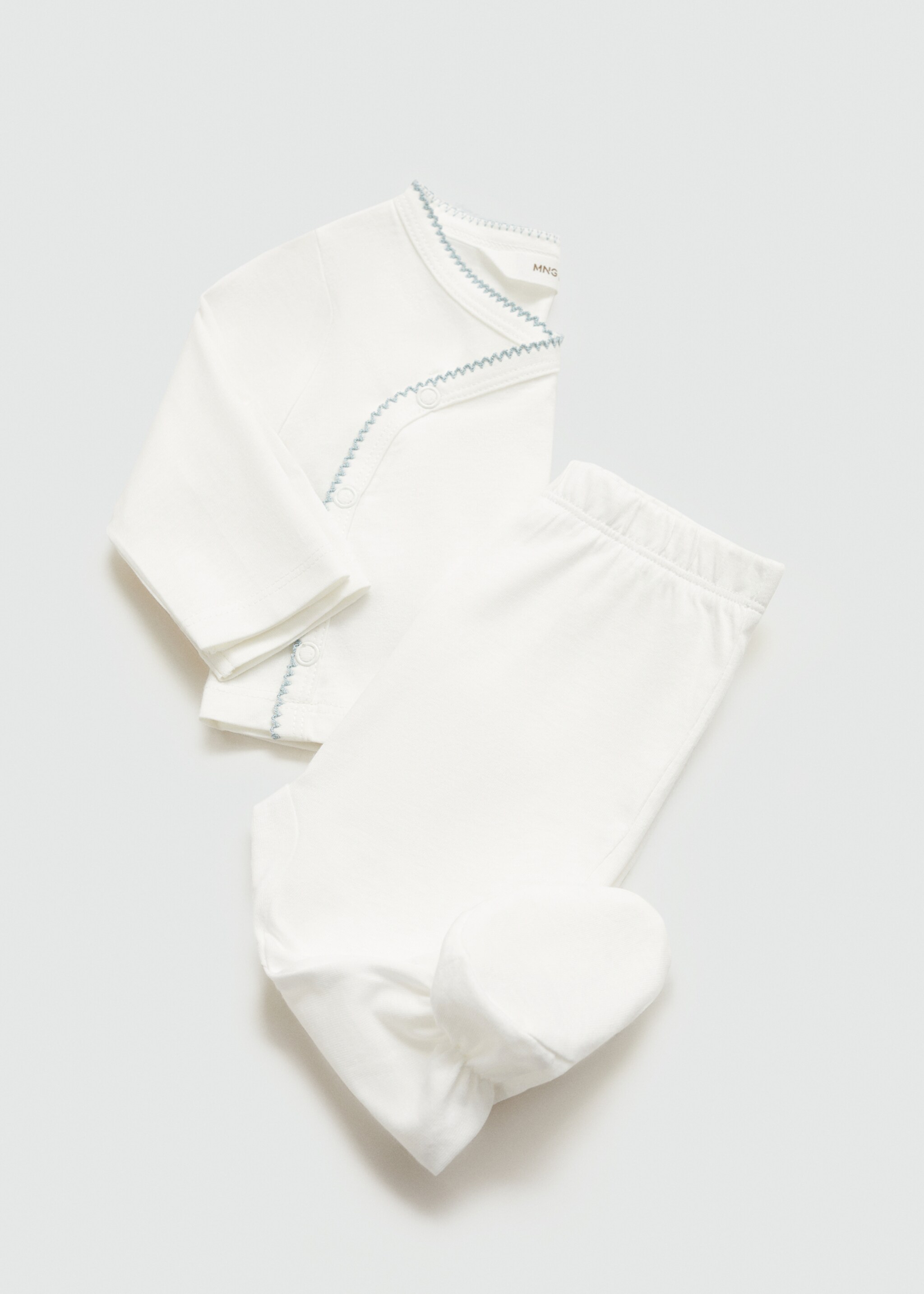 Pyjama long en coton - Détail de l'article 8