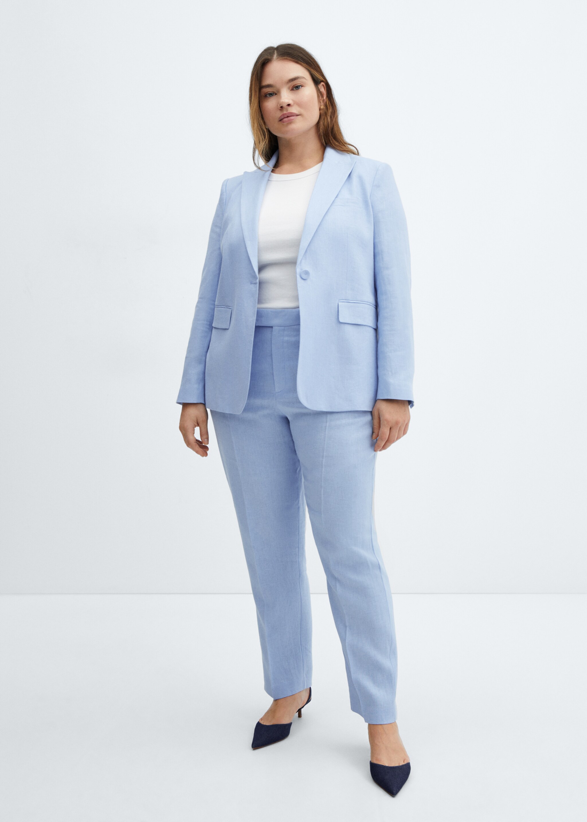 Linen suit trousers - Details of the article 3