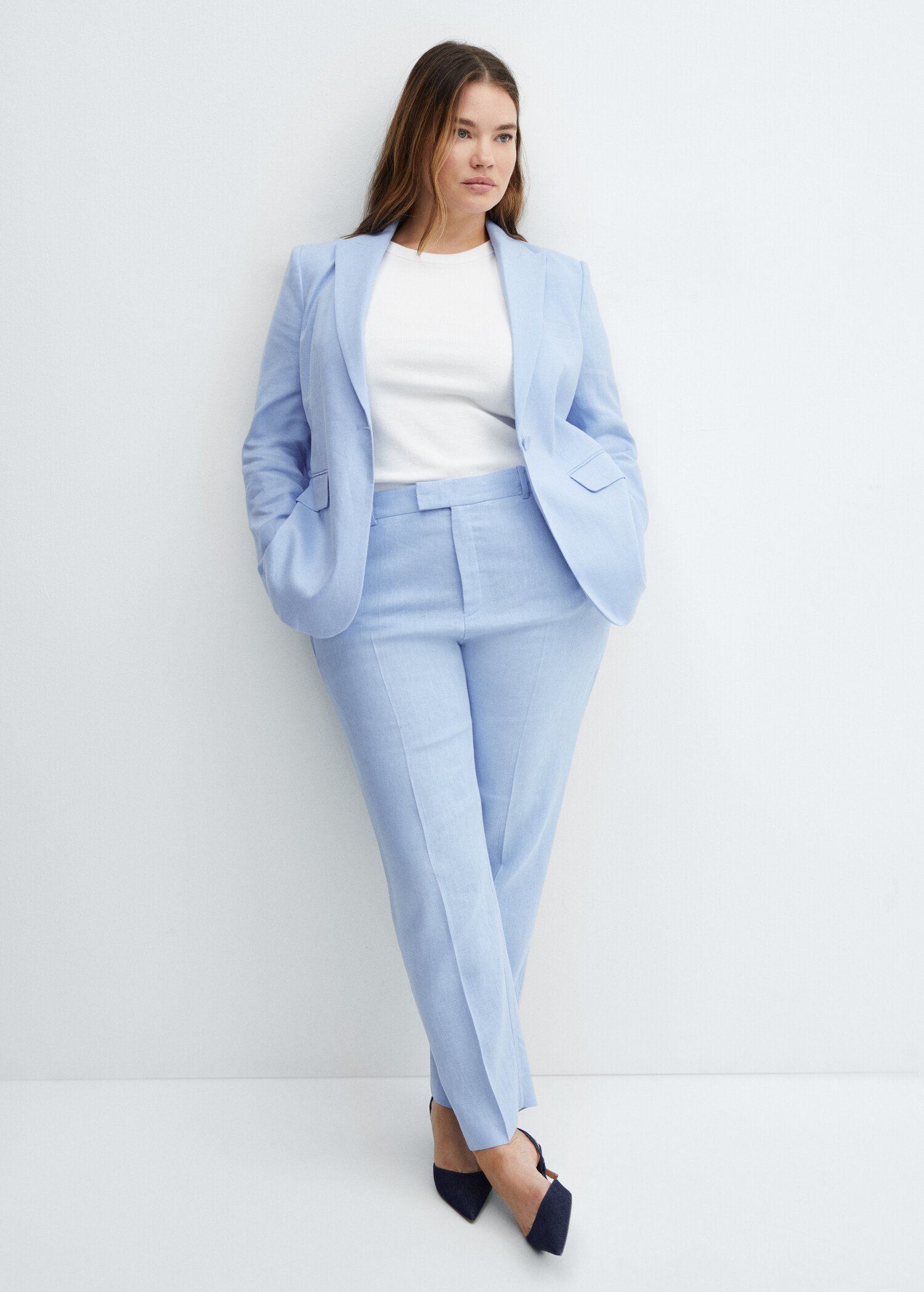 Pantalón traje lino - Detalle del artículo 4