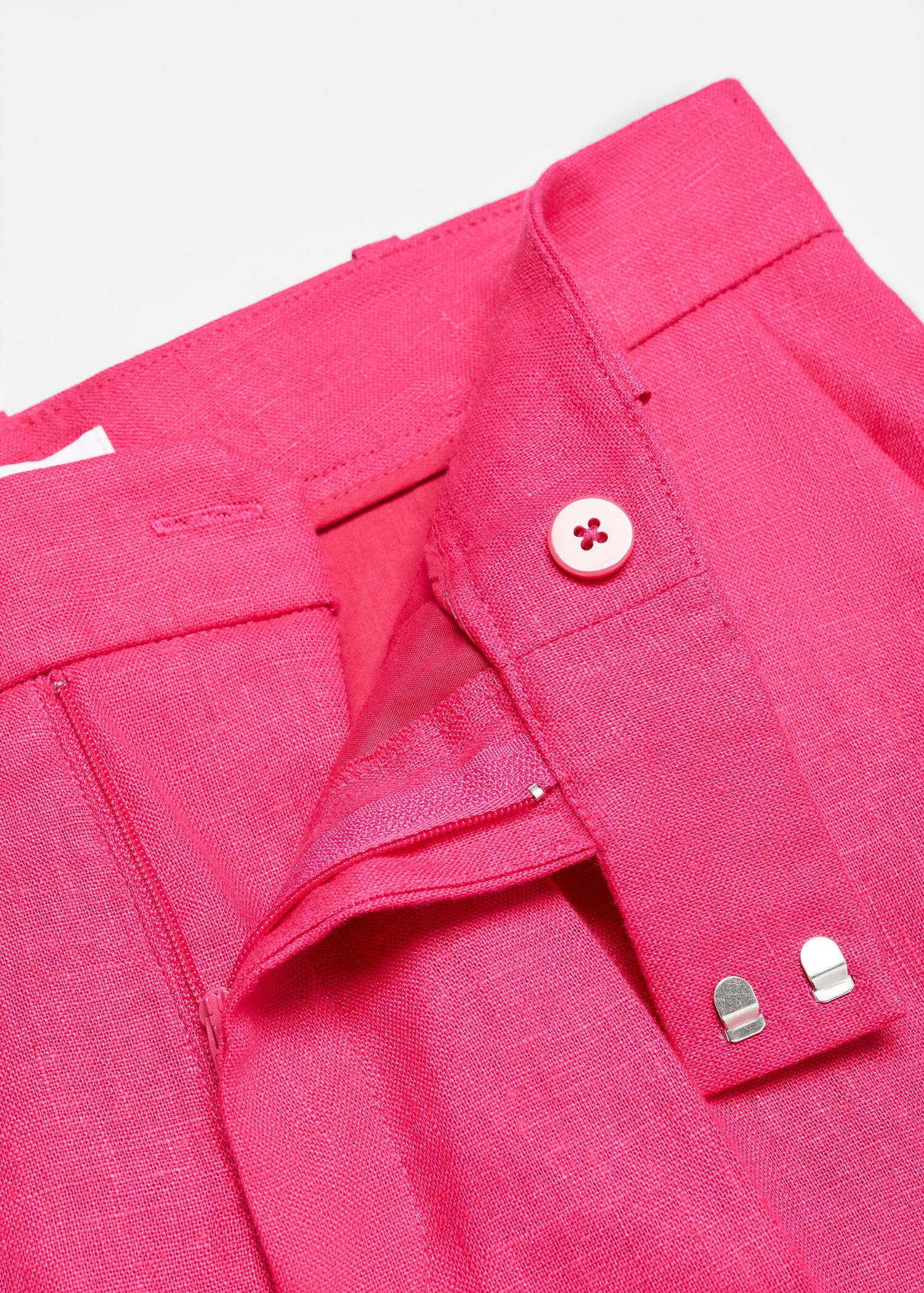 Linen suit trousers - Details of the article 8
