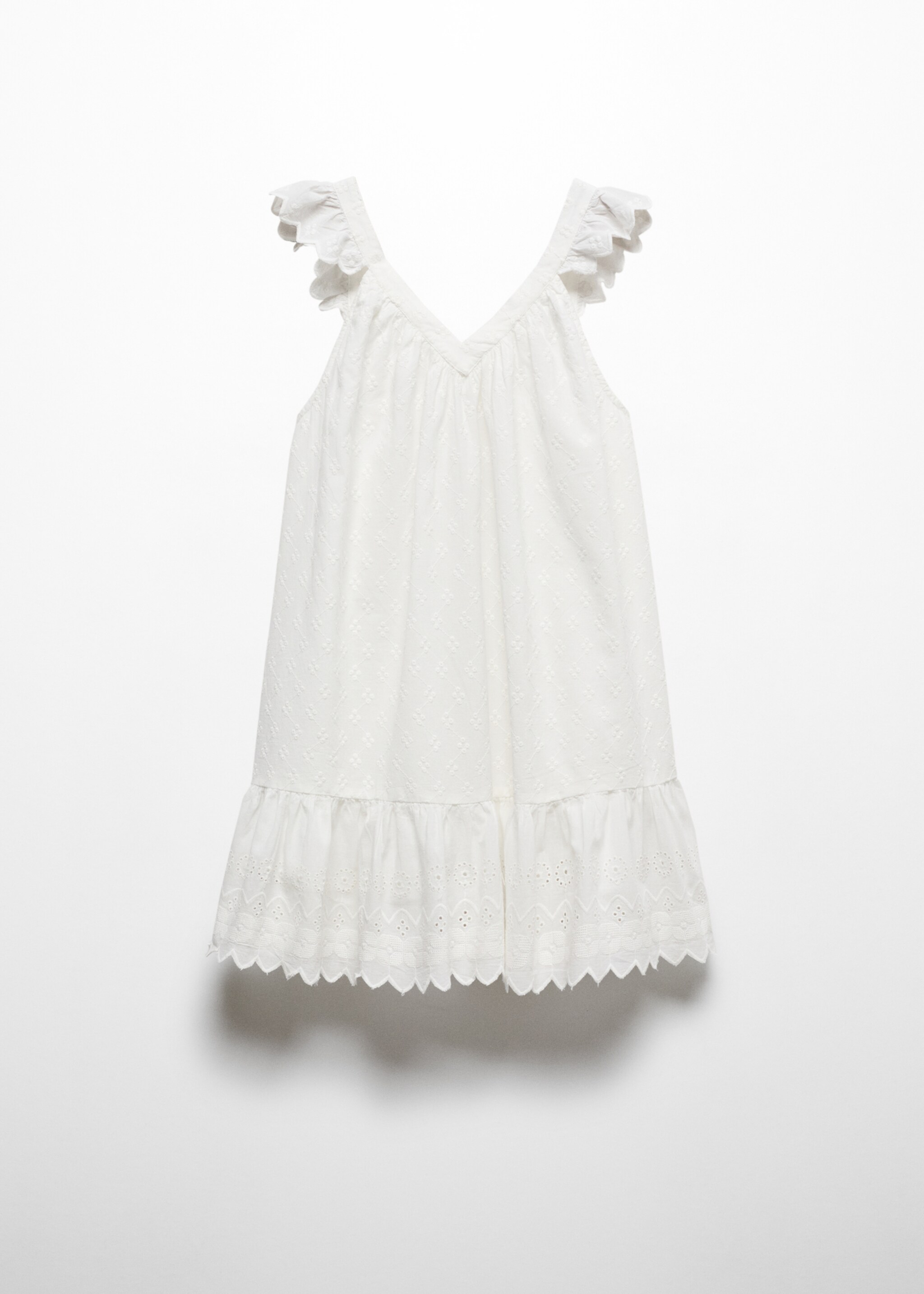 Kleid mit Lochstickerei - Artikel ohne Model