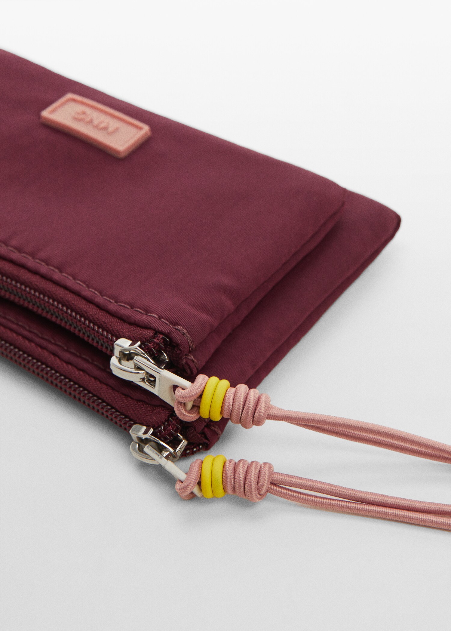 Monedero doble compartimento logo - Plano medio