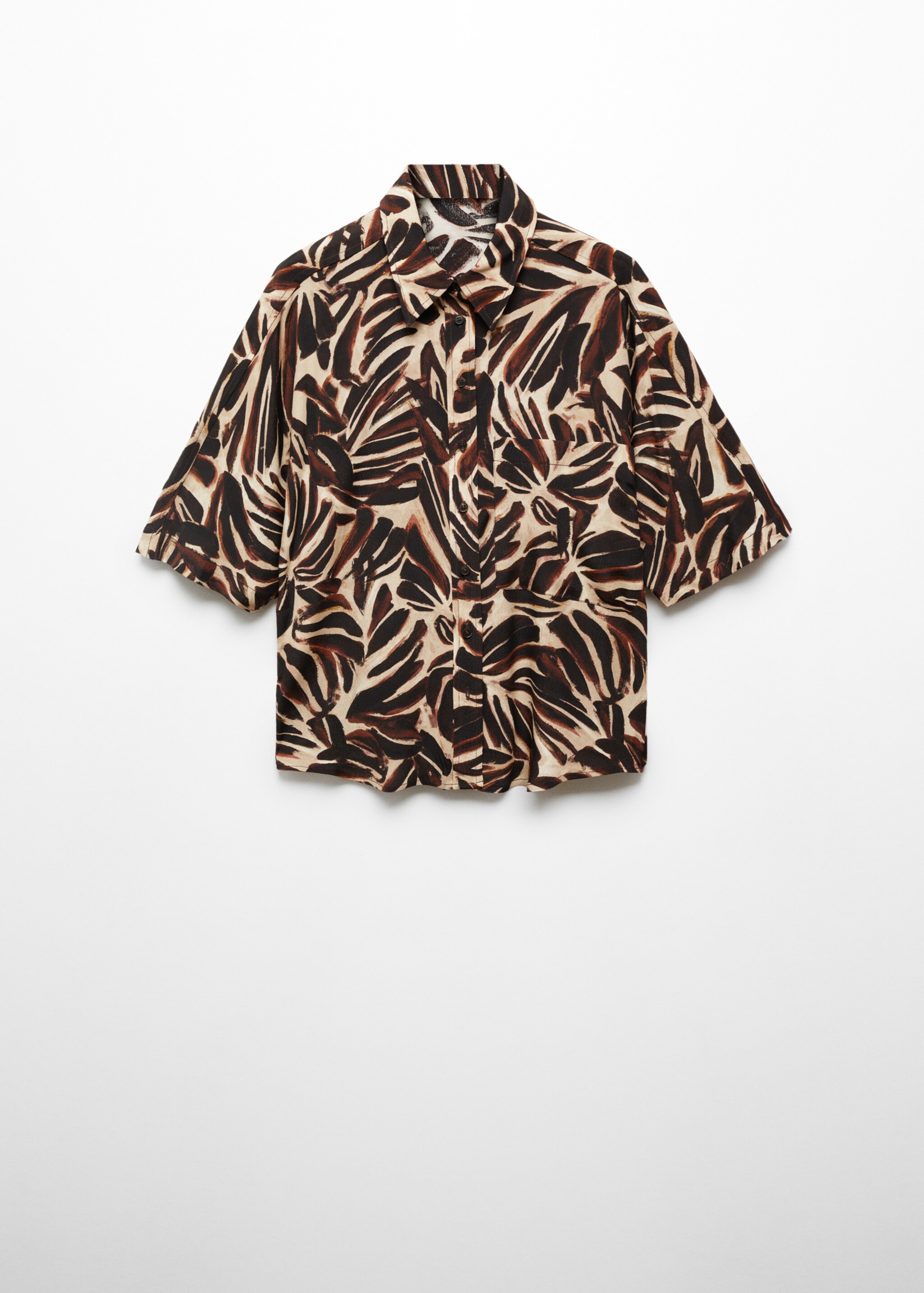 Flowy printed shirt - Article without model