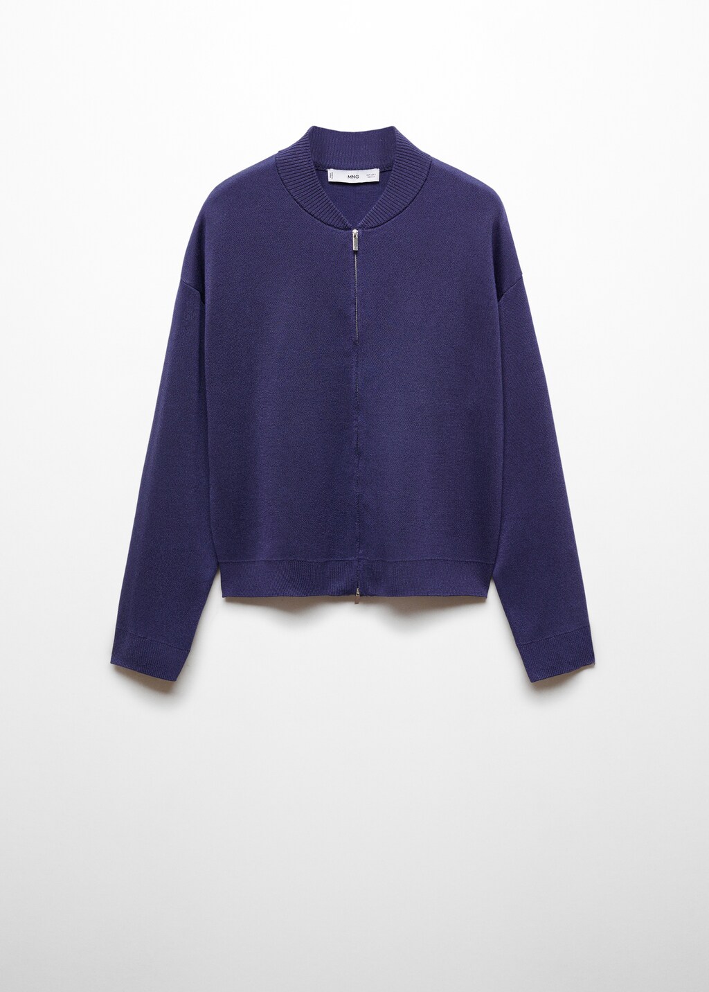 Zipped knit cardigan - Women | MANGO OUTLET USA Zipped knit cardigan - Women | MANGO OUTLET USA