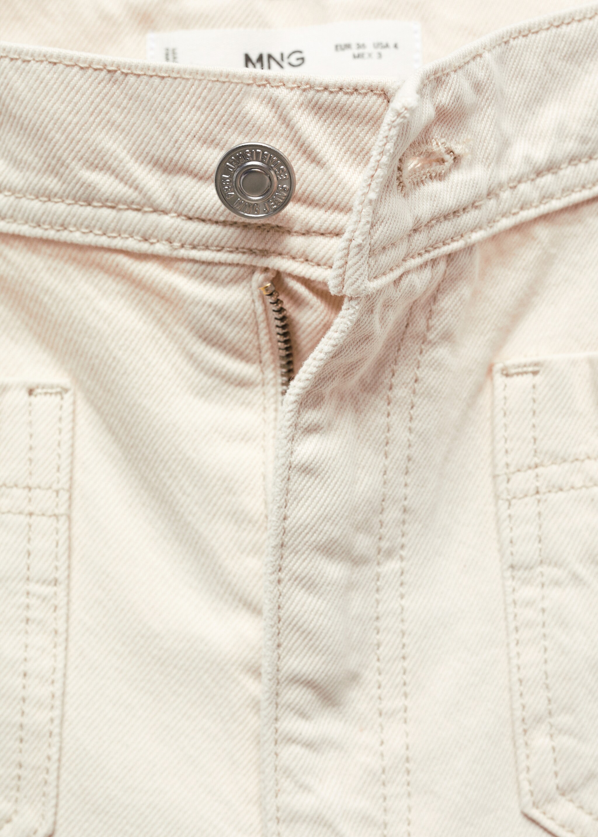 Wideleg-Jeans mit Taschen - Detail des Artikels 8