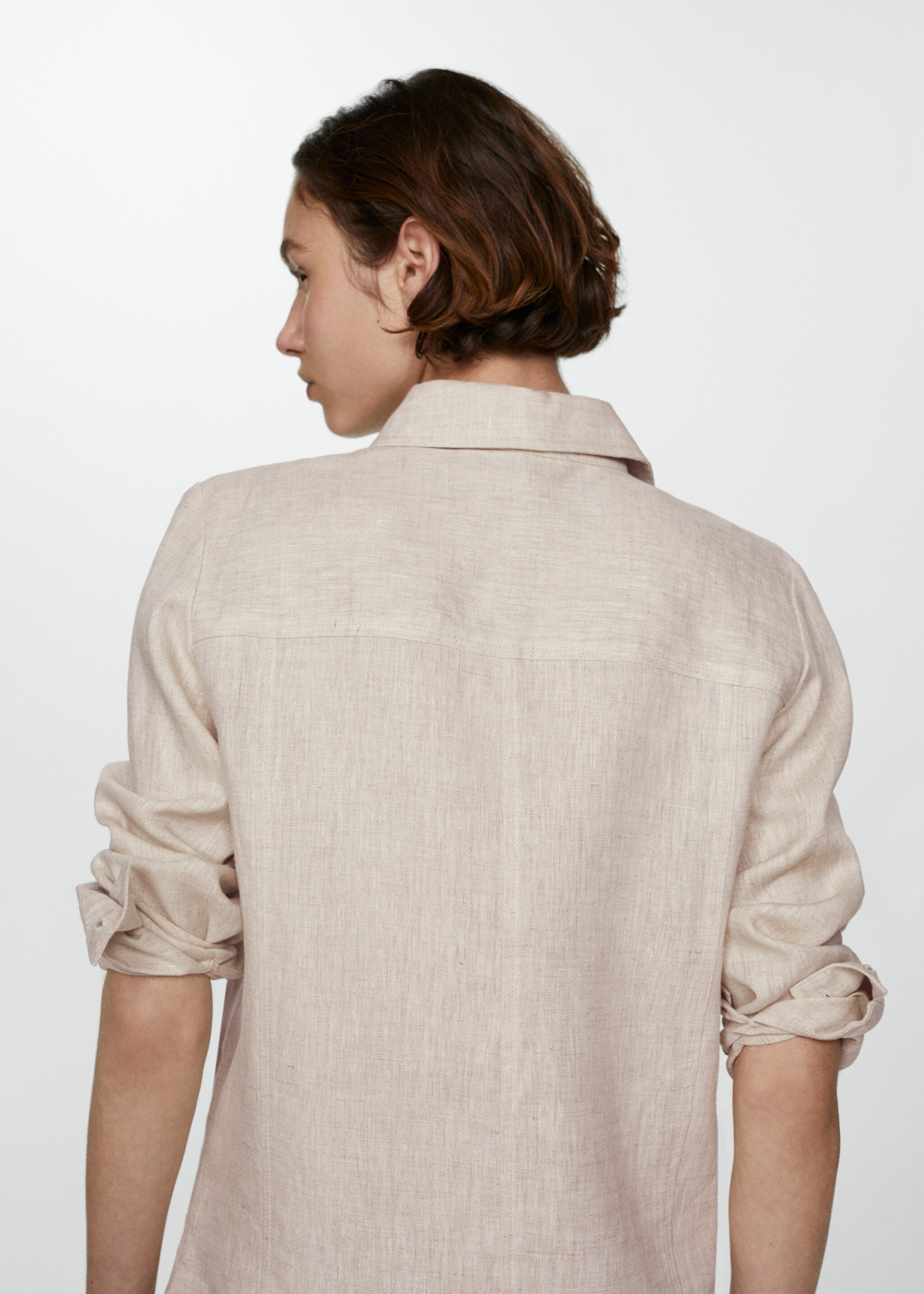 Camisa 100% lino - Reverso del artículo
