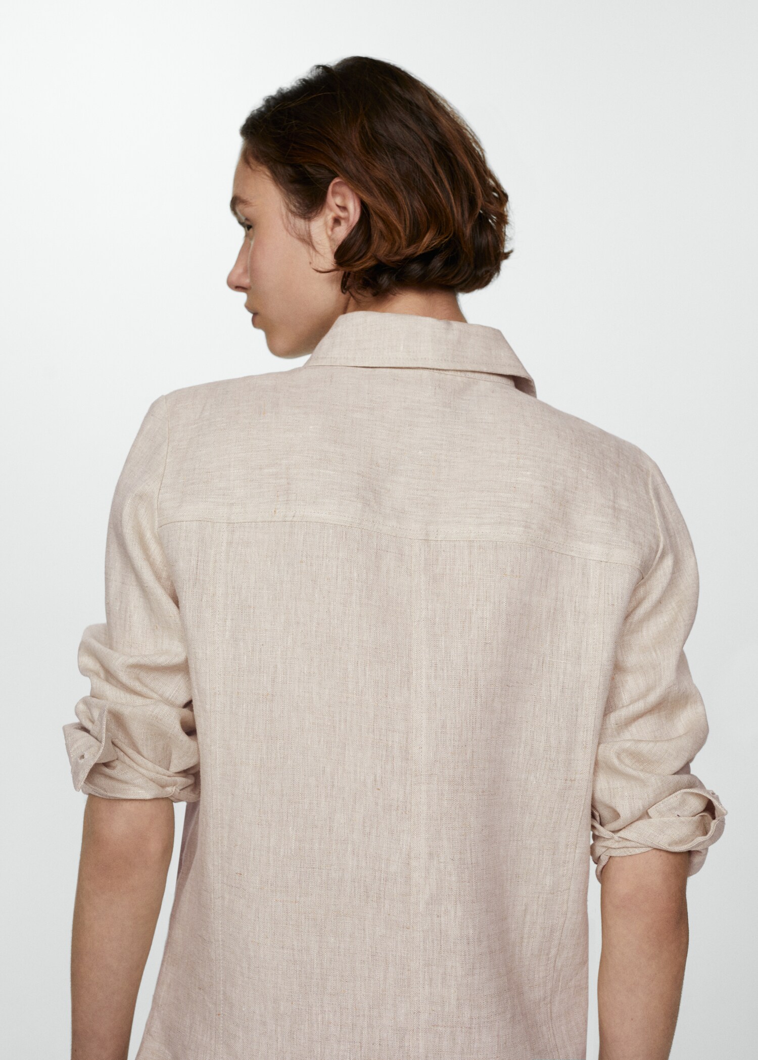 Camisa 100% lino - Reverso del artículo