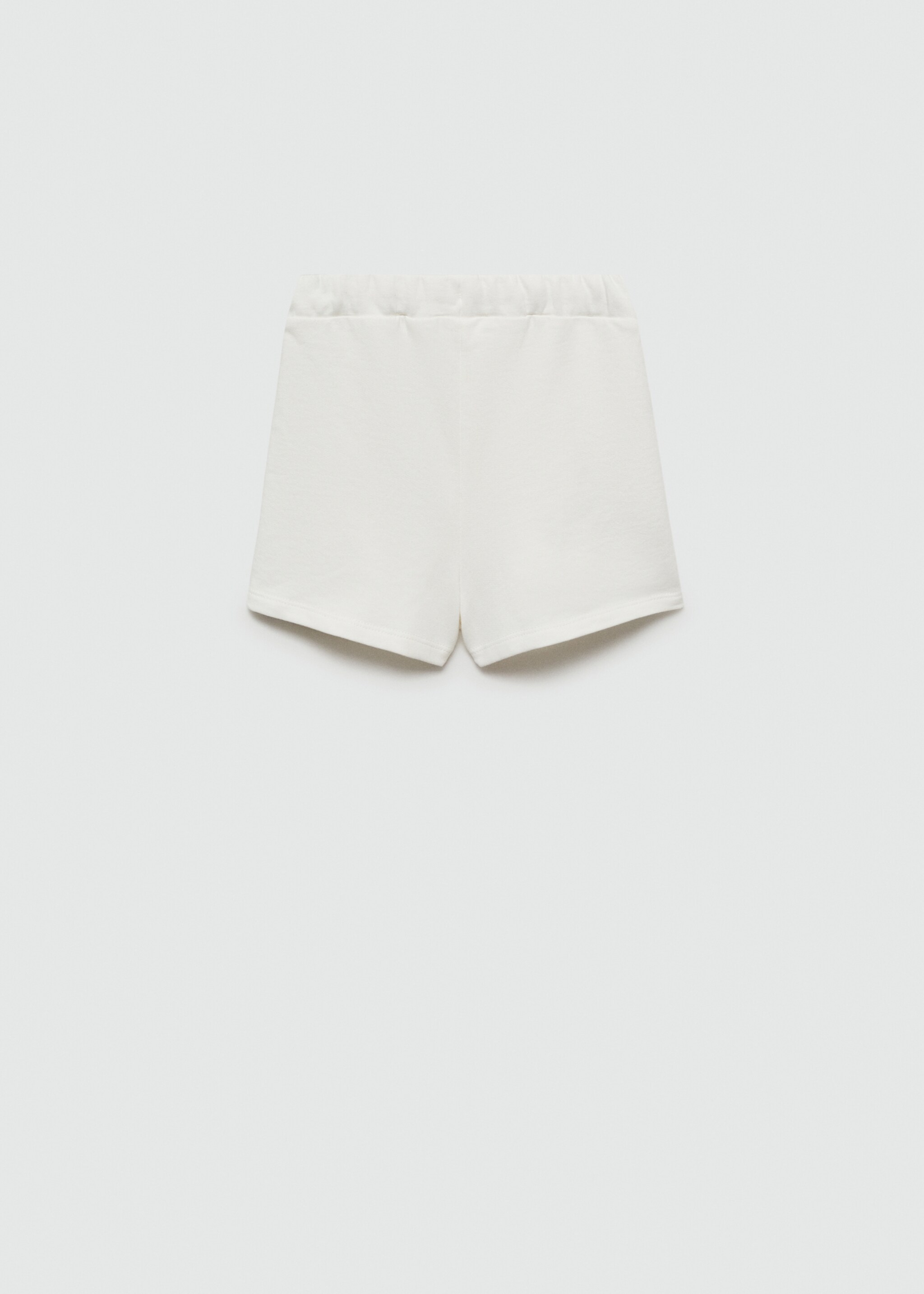 Bermuda coton taille élastique - Verso de l’article