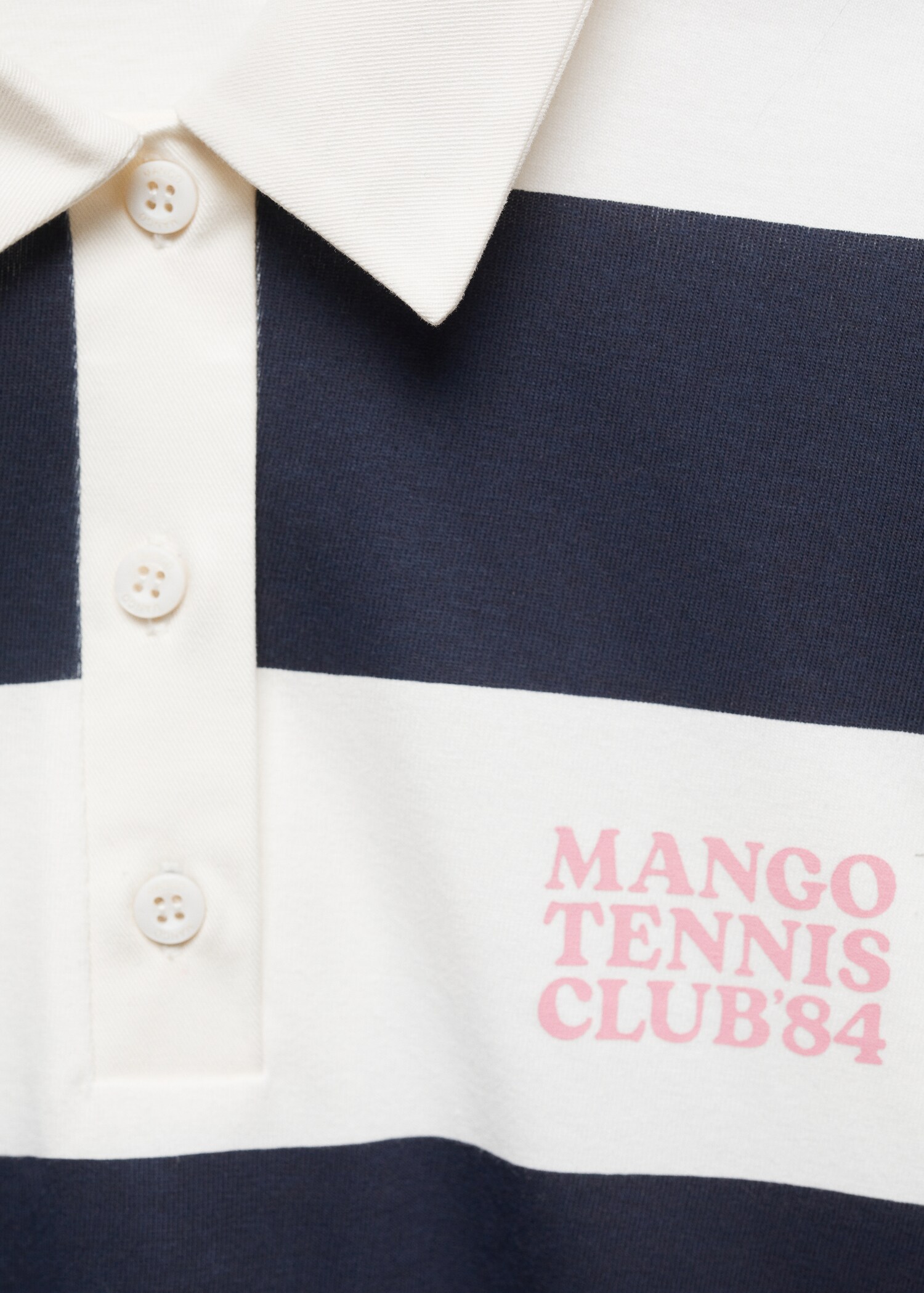 100% cotton striped polo shirt - Details of the article 8