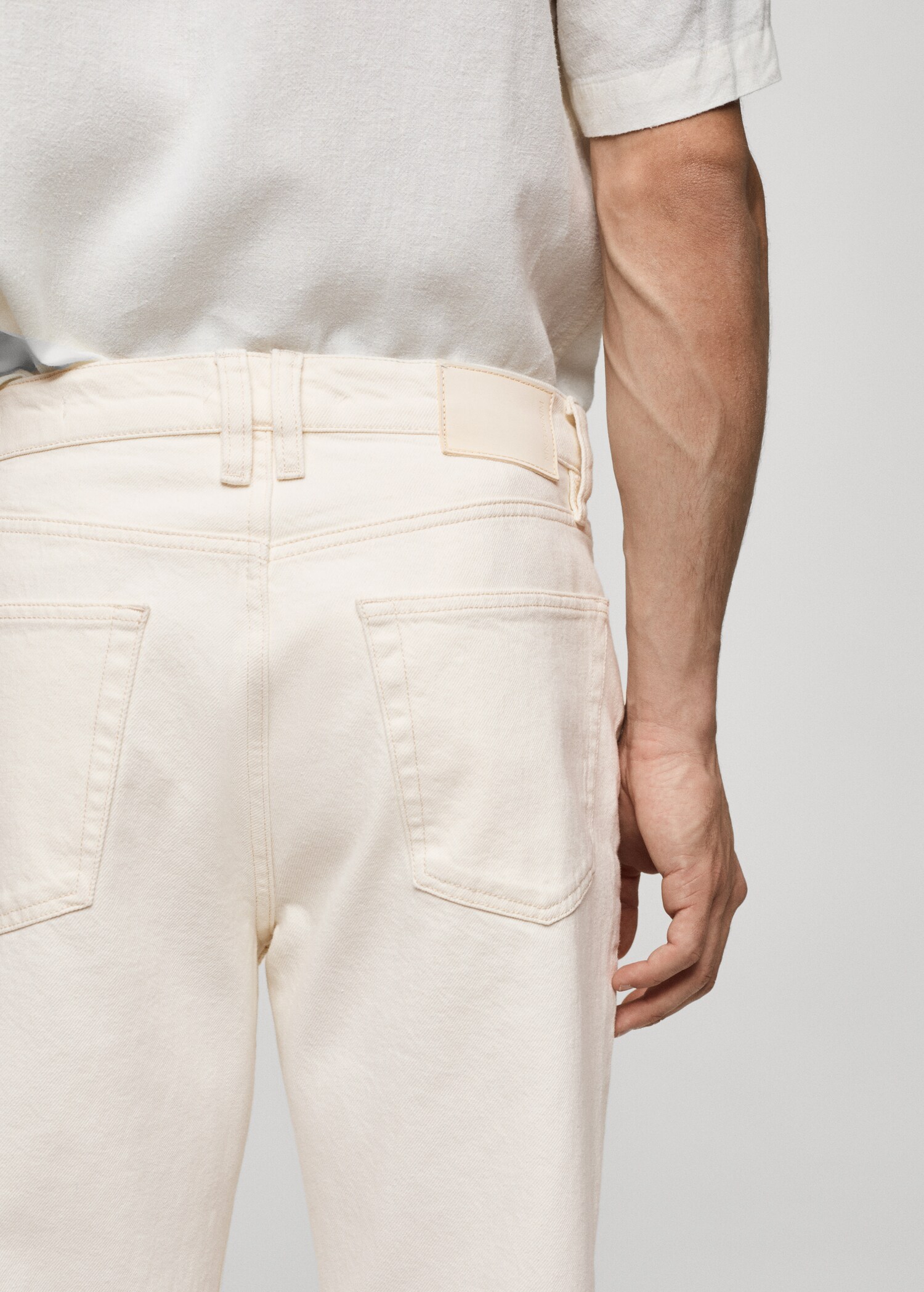 Relaxed Fit-Jeans aus Baumwolle - Detail des Artikels 4