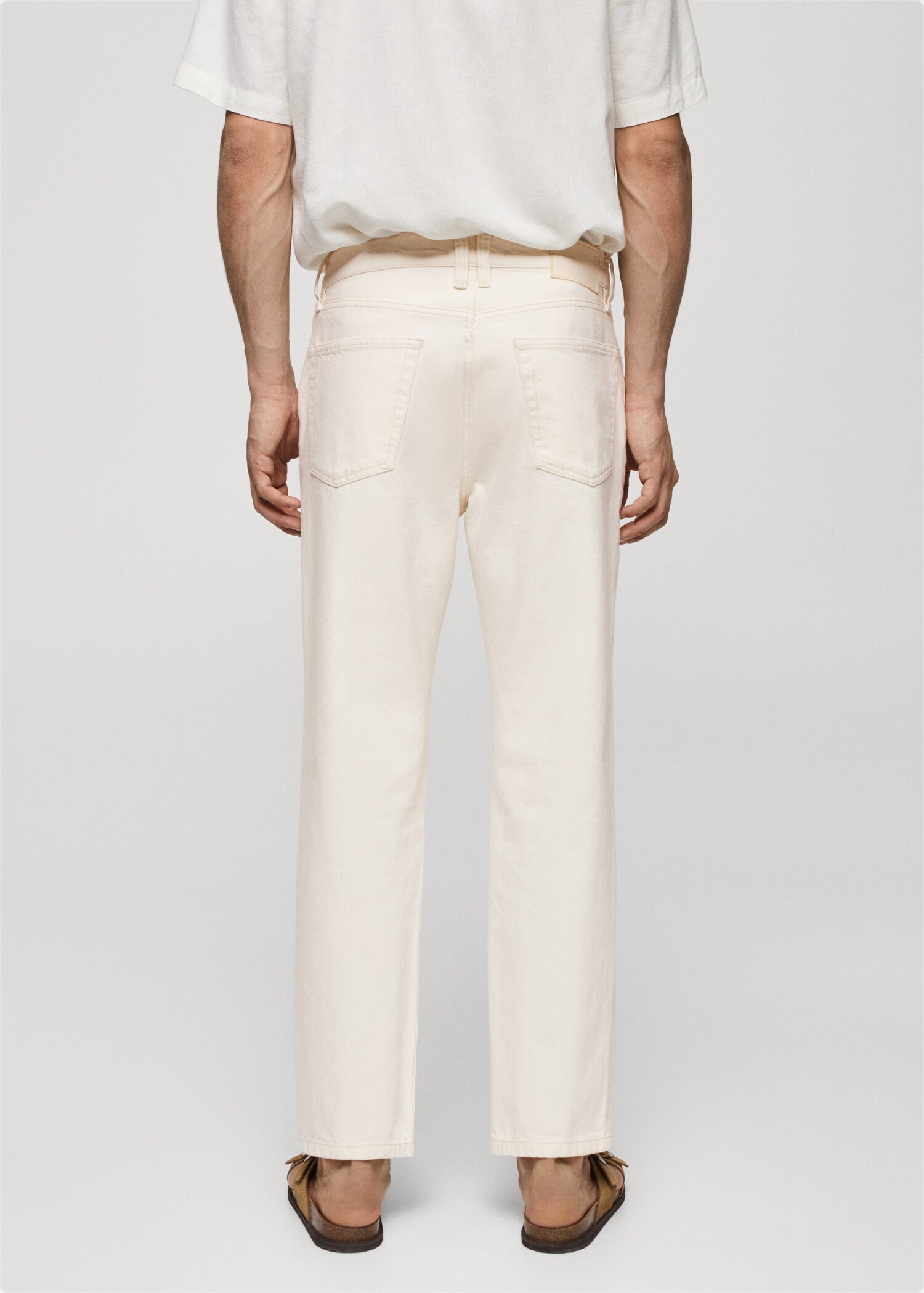 Relaxed Fit-Jeans aus Baumwolle - Rückseite des Artikels