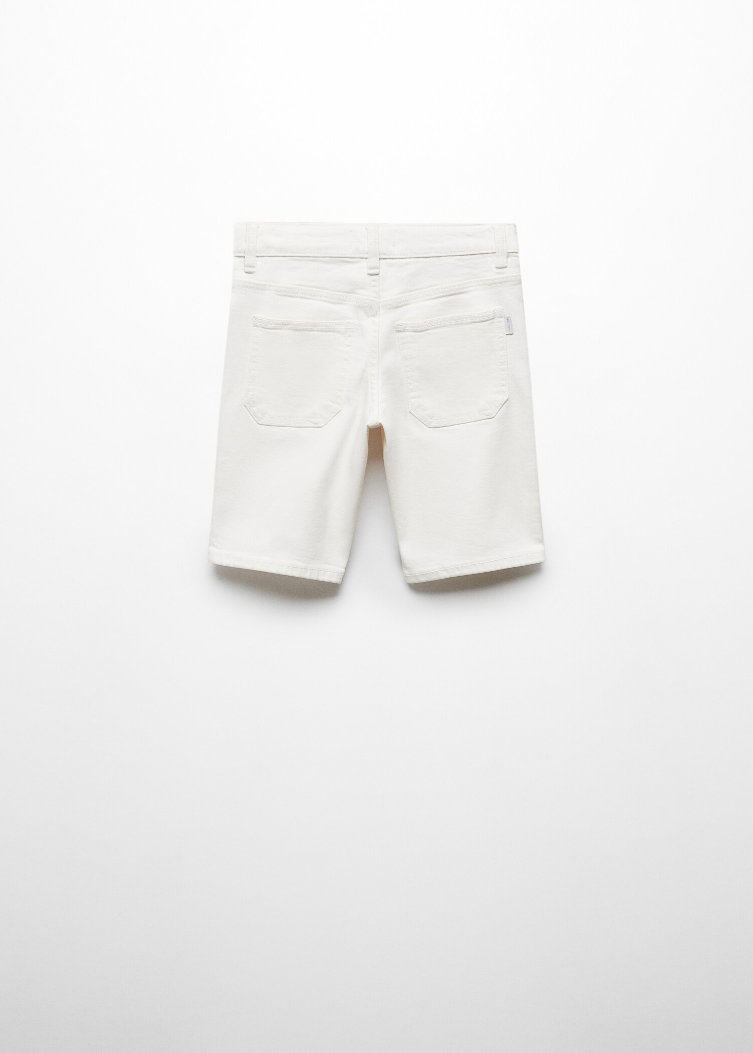 Jeansbermudas slim fit - Artikelns baksida