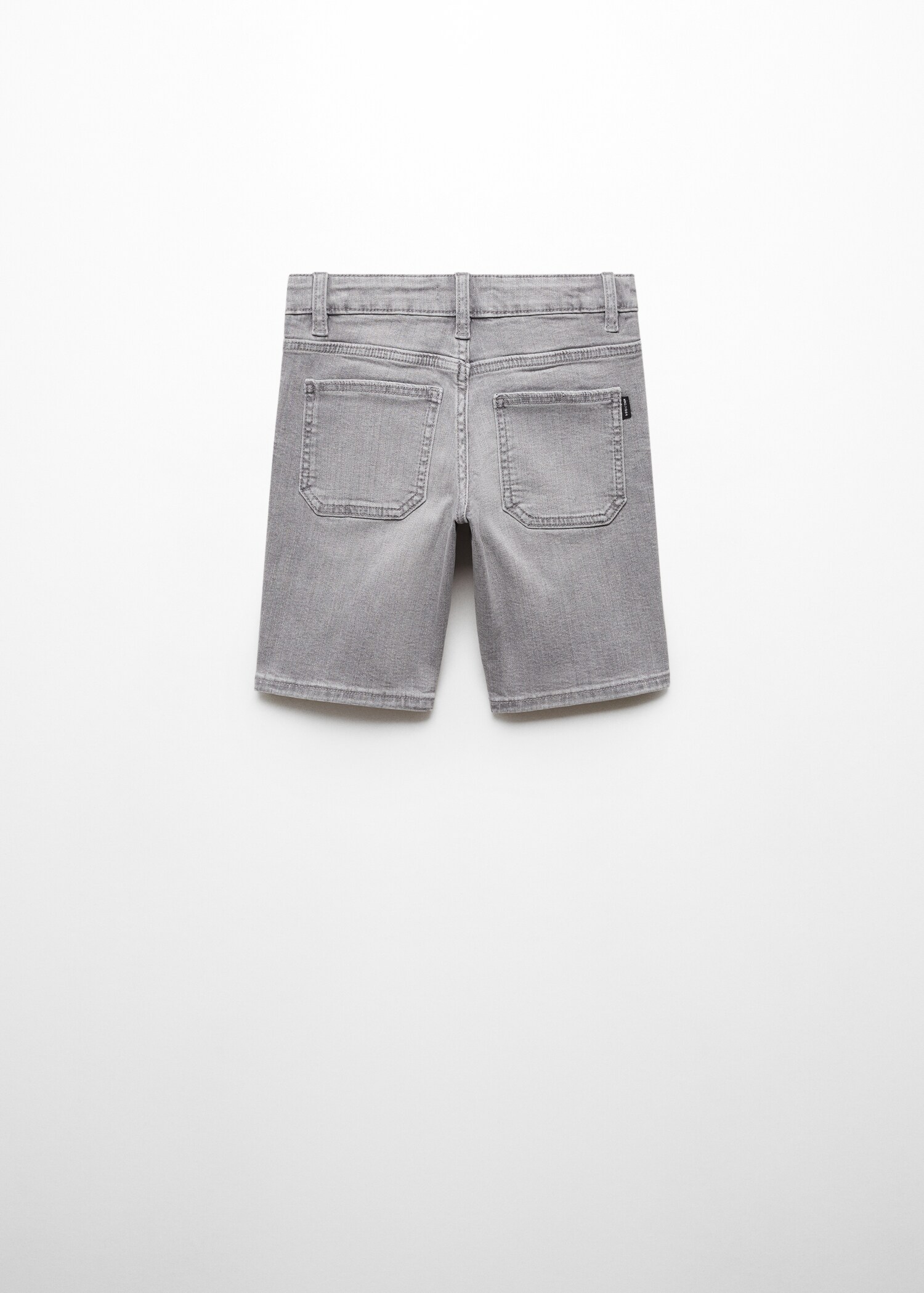 Jeansbermudas slim fit - Artikelns baksida