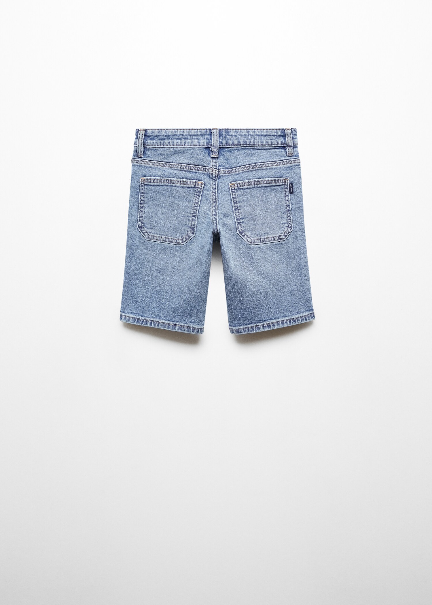 Jeansbermudas slim fit - Artikelns baksida