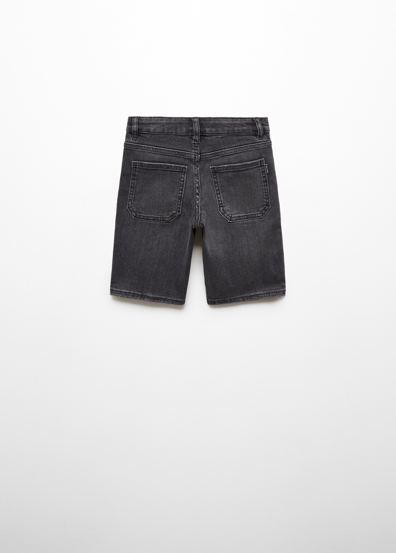 Jeansbermudas slim fit - Artikelns baksida