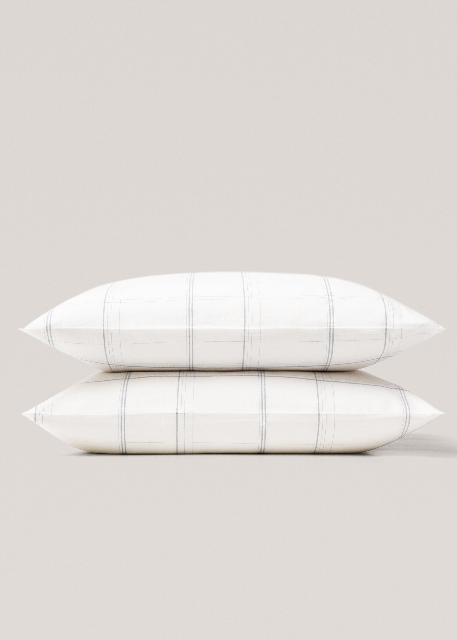 Cotton linen pillowcase 60x60cm - Details of the article 3