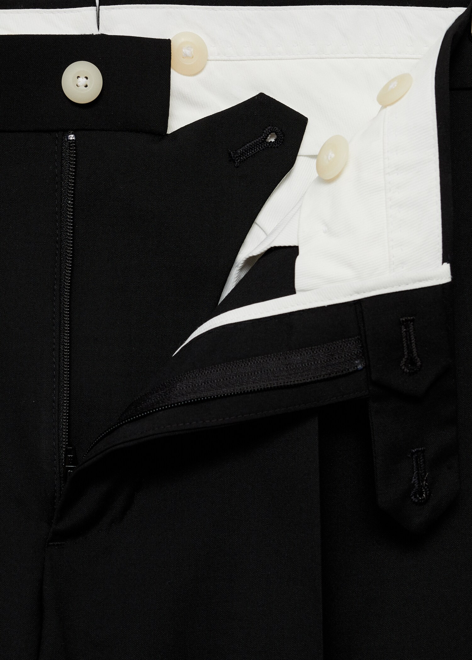 Slim Fit-Stretch-Anzughose - Detail des Artikels 0
