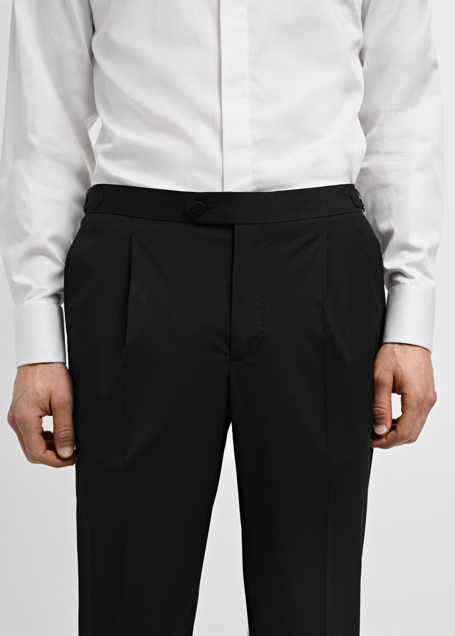 Slim Fit-Stretch-Anzughose - Detail des Artikels 1