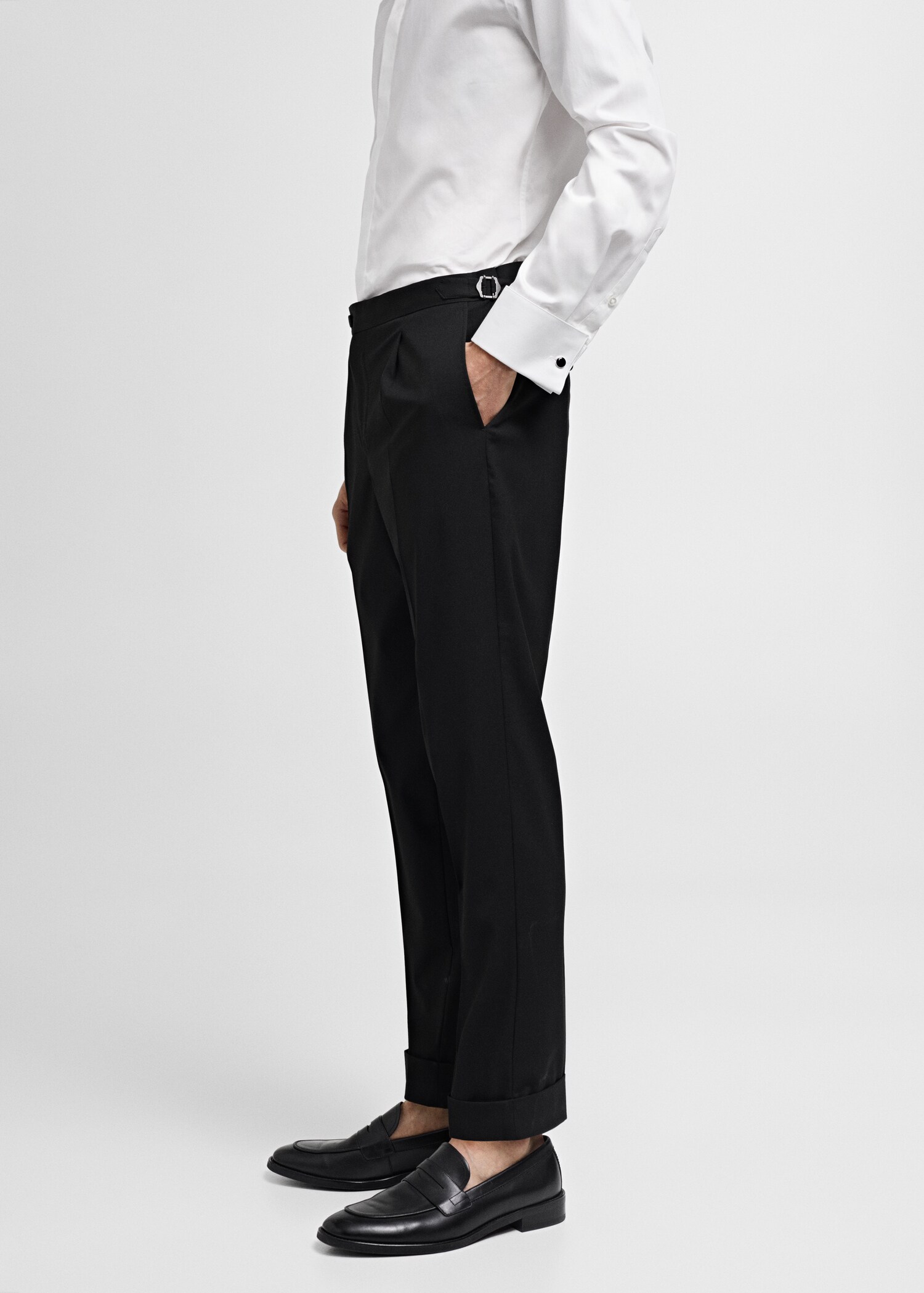 Slim Fit-Stretch-Anzughose - Detail des Artikels 2