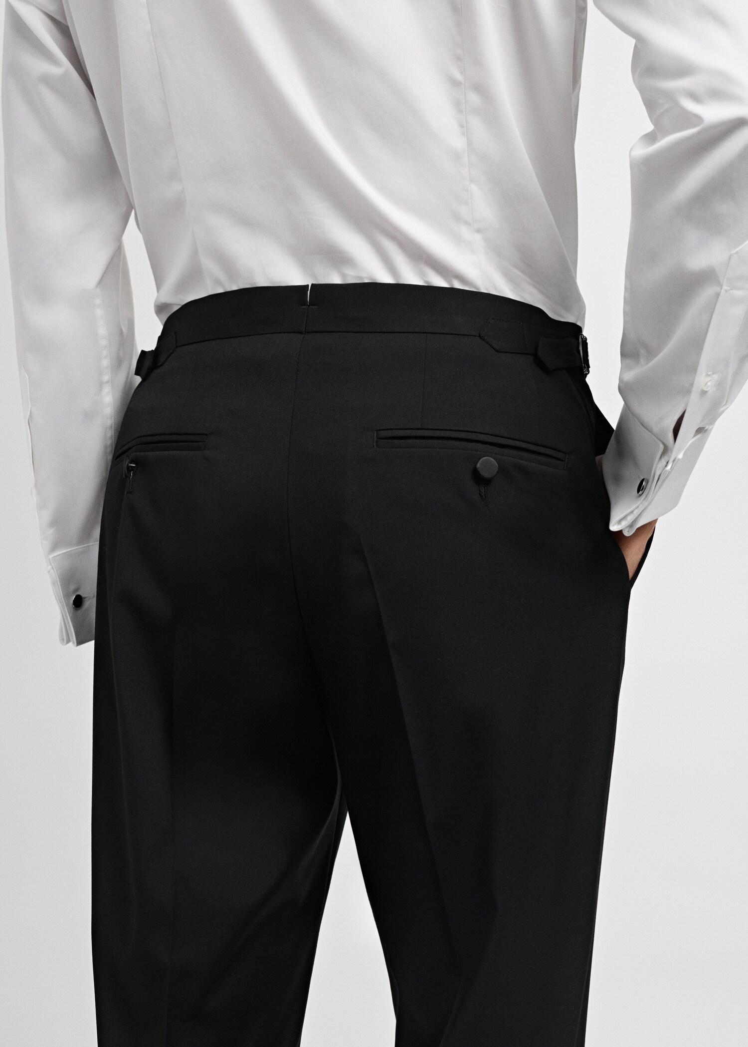 Slim Fit-Stretch-Anzughose - Detail des Artikels 6
