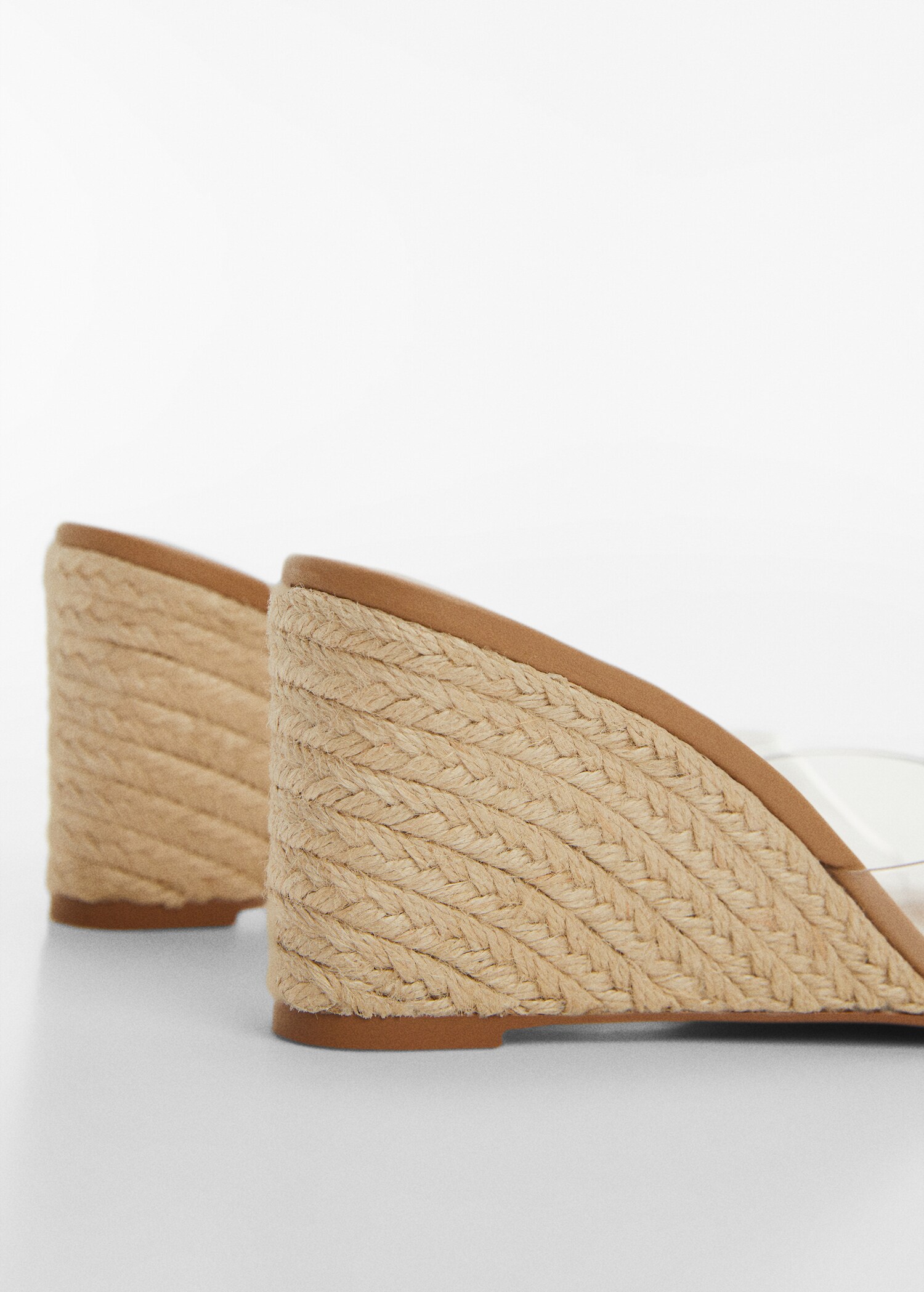 Vinyl wedge sandals - Details of the article 1