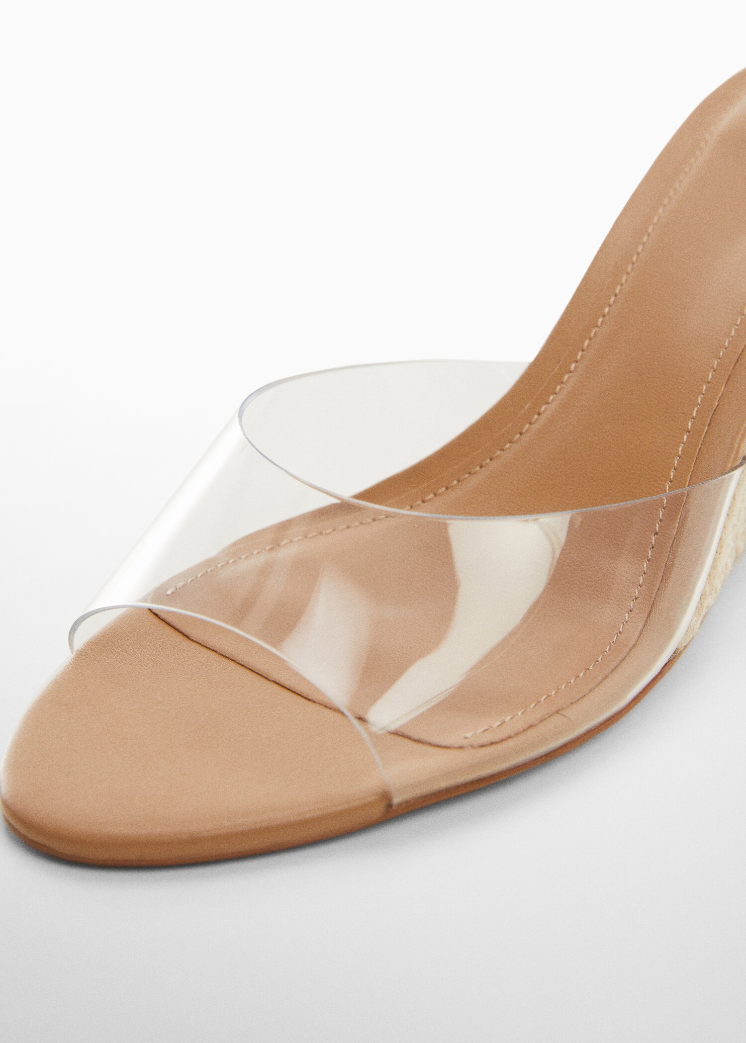 Vinyl wedge sandals - Details of the article 2