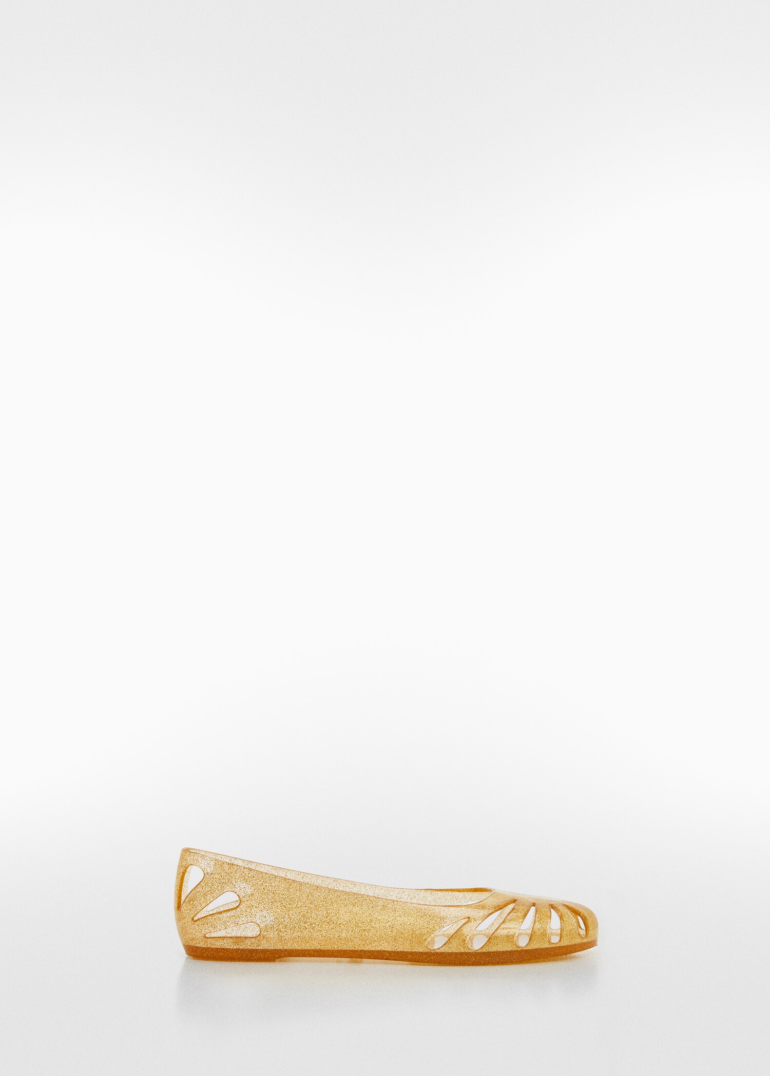 Glitter-crab ballet flats - Article without model