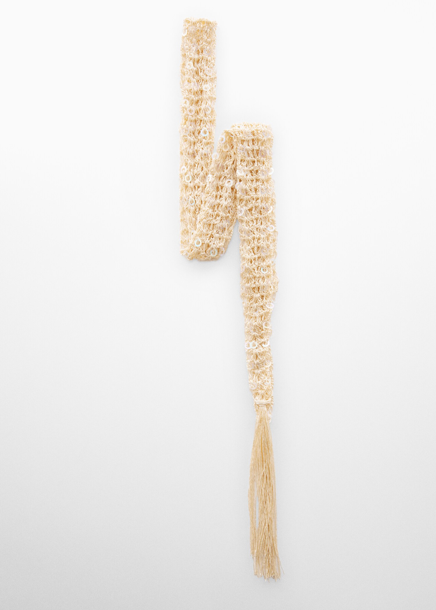Scarf with sequin detail - Article without model