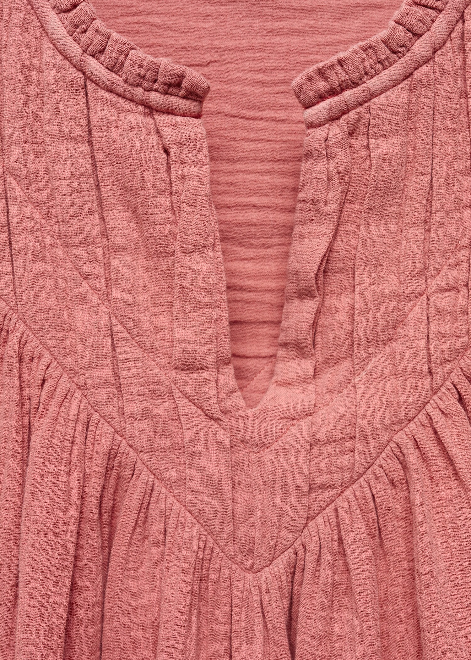 Cheesecloth cotton blouse - Details of the article 8