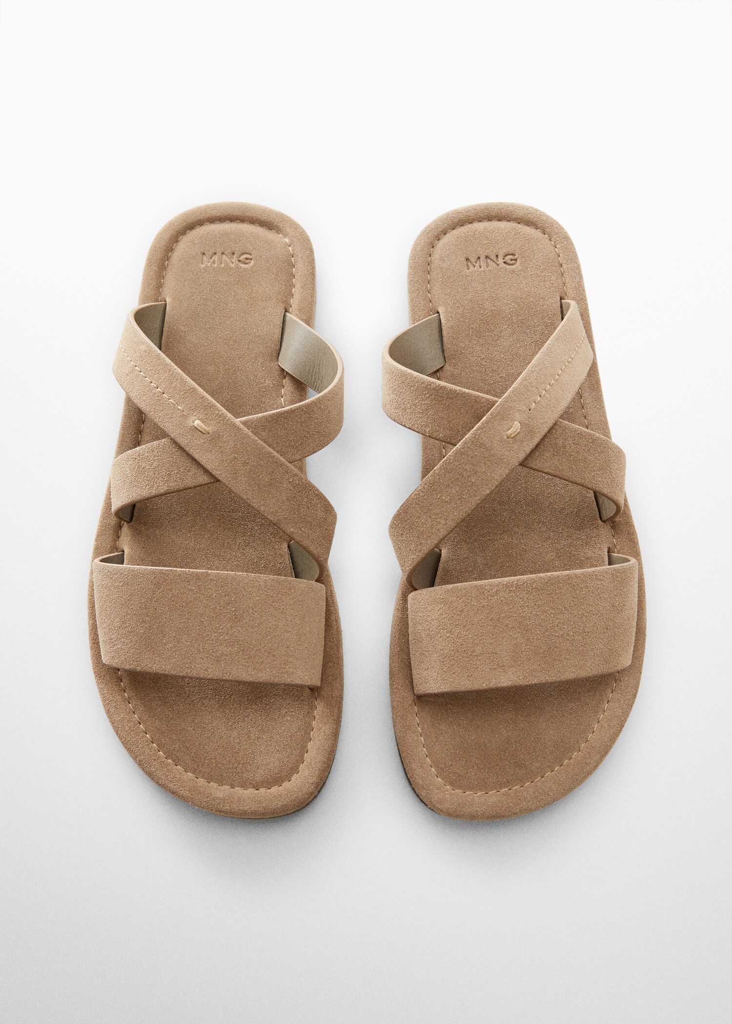 Sandales cuir suède lanières croisées - Détail de l'article 2