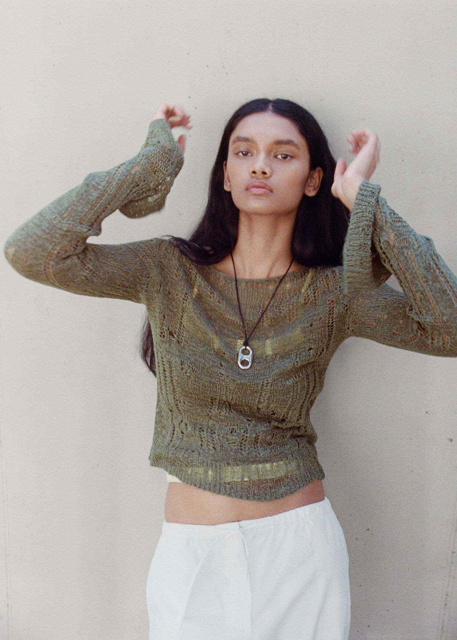 Pull-over maille lâche - Détail de l'article 7